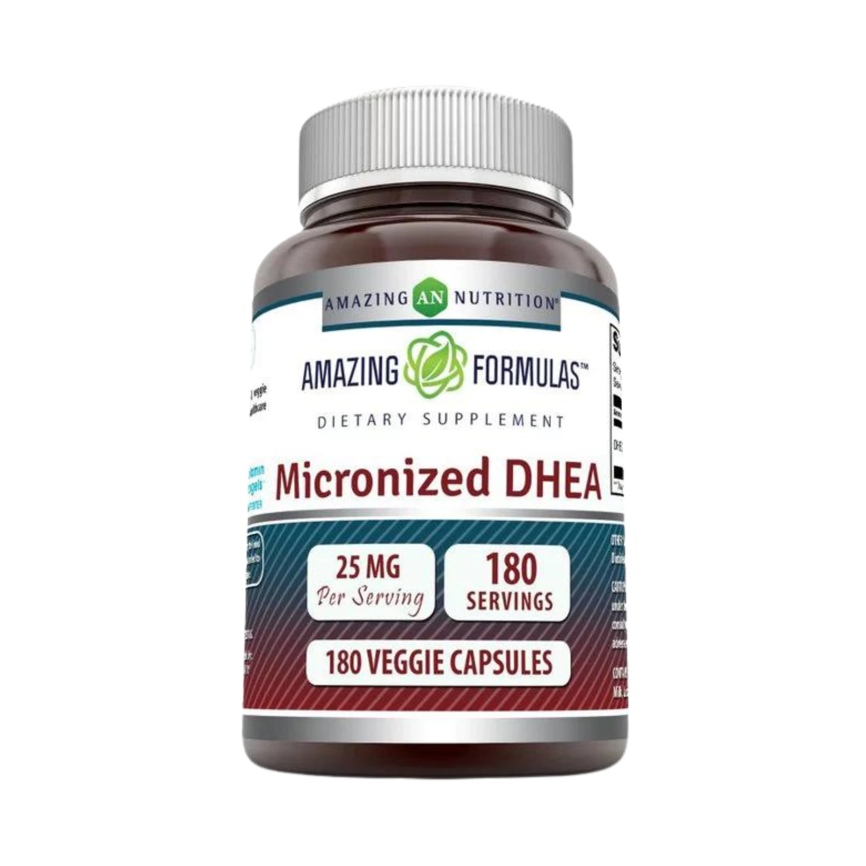 Amazing Formulas, Micronized DHEA, 25mg, 180 Capsules
