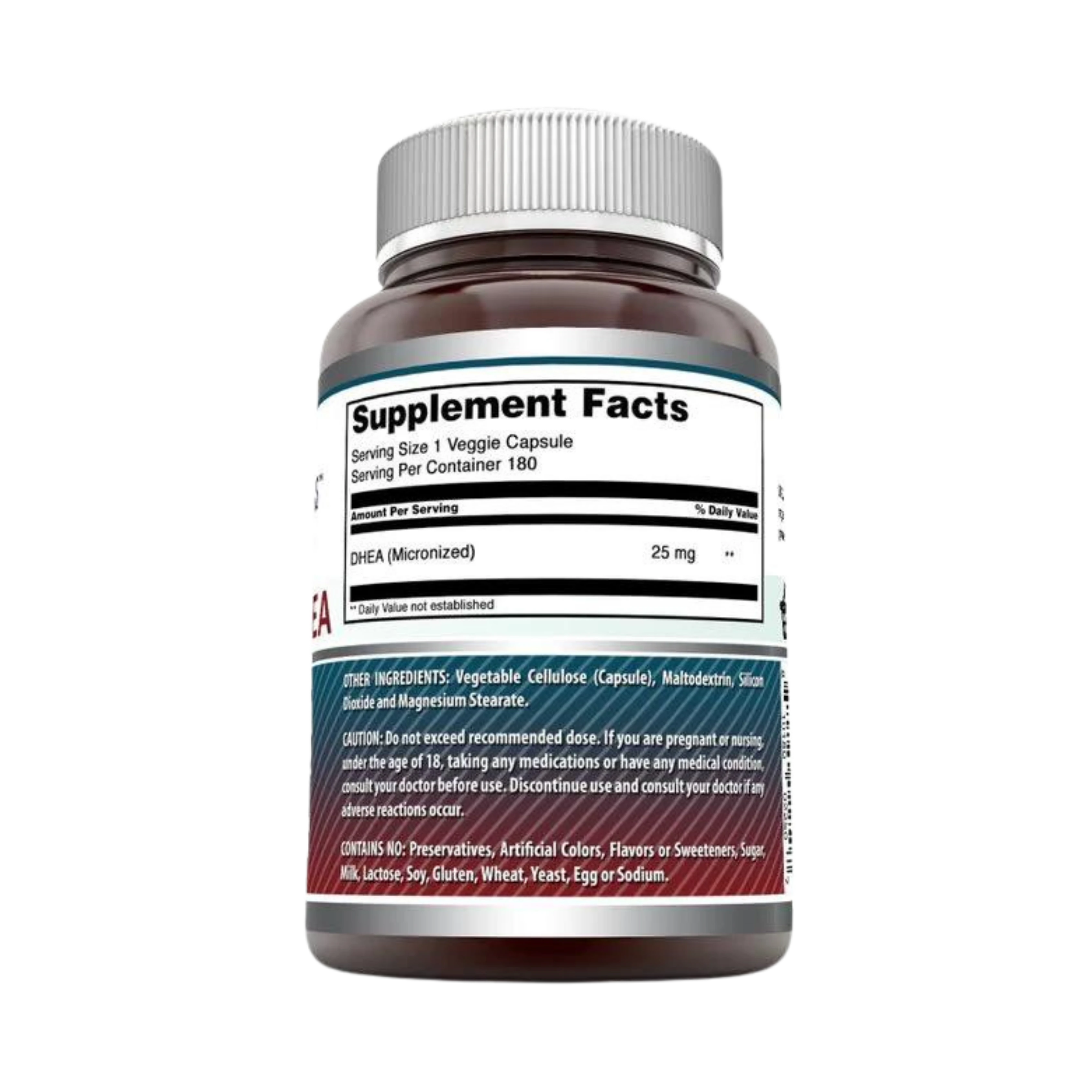 Amazing Formulas, Micronized DHEA, 25mg, 180 Capsules