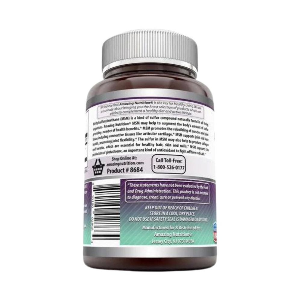 Amazing Formulas, Opti MSM, 1000 Mg, 200 Tablets