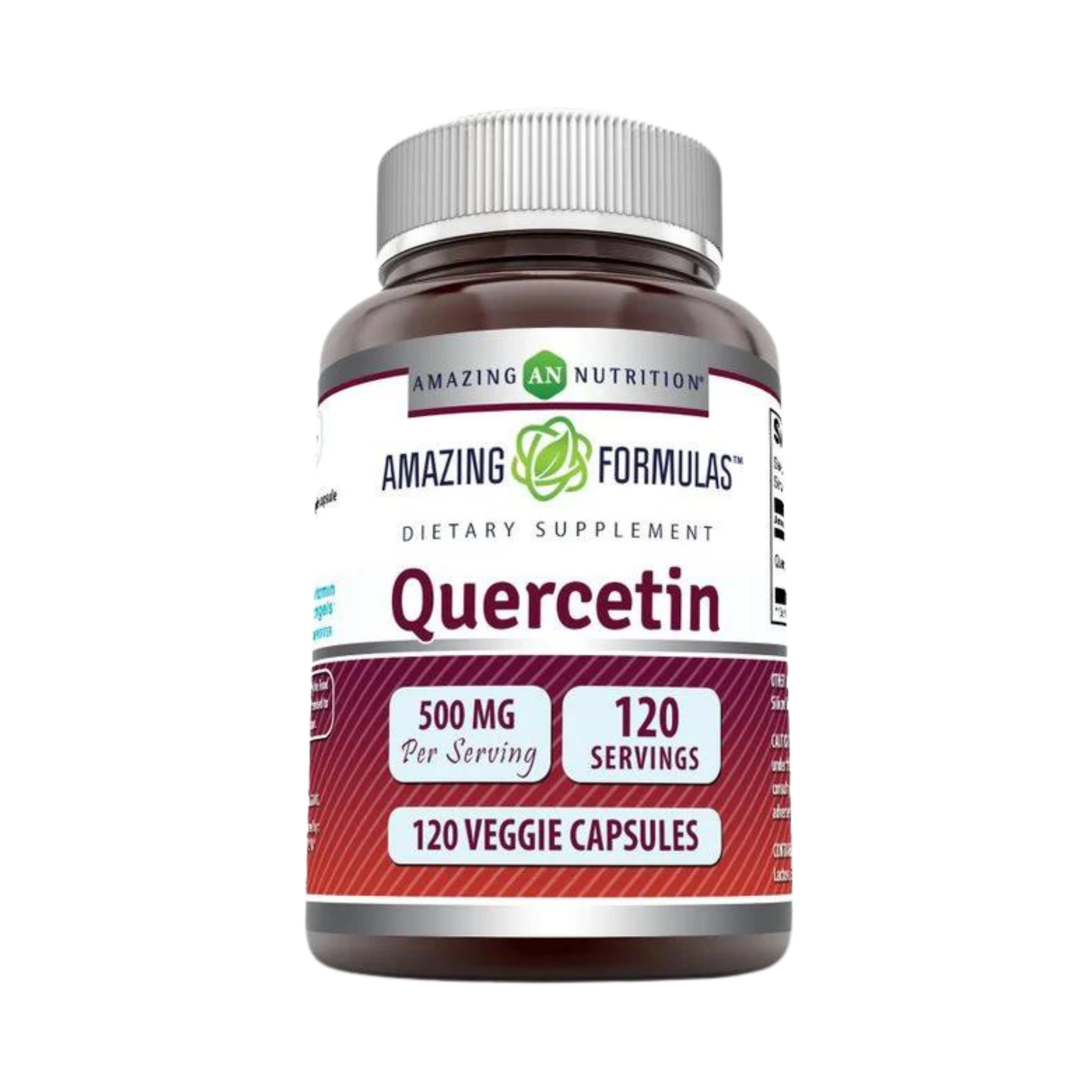 Amazing Formulas, Quercetin, 500 Mg, 120 Veggie Capsules