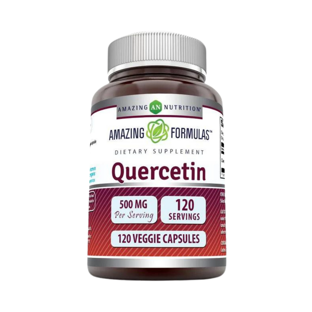Amazing Formulas, Quercetin, 500 Mg, 120 Veggie Capsules