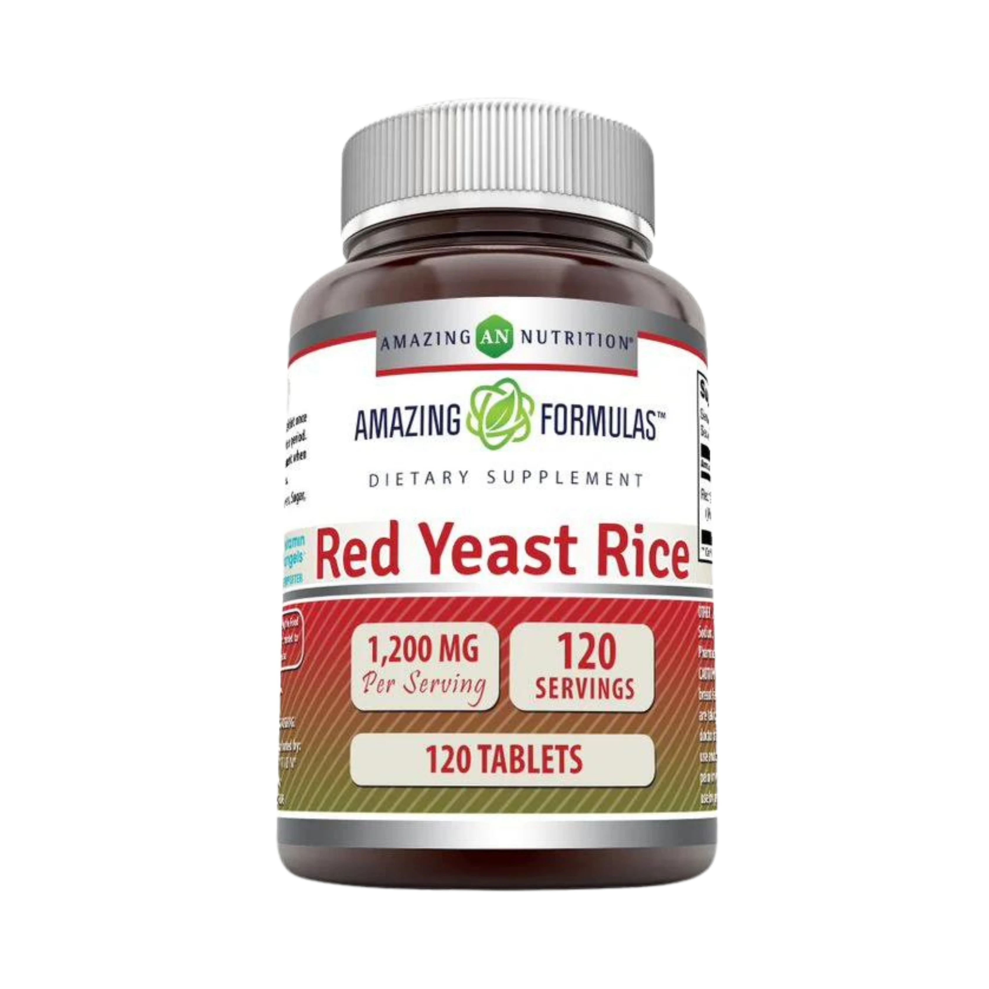Amazing Formulas, Red Yeast Rice, 1200mg, 120 Tablets