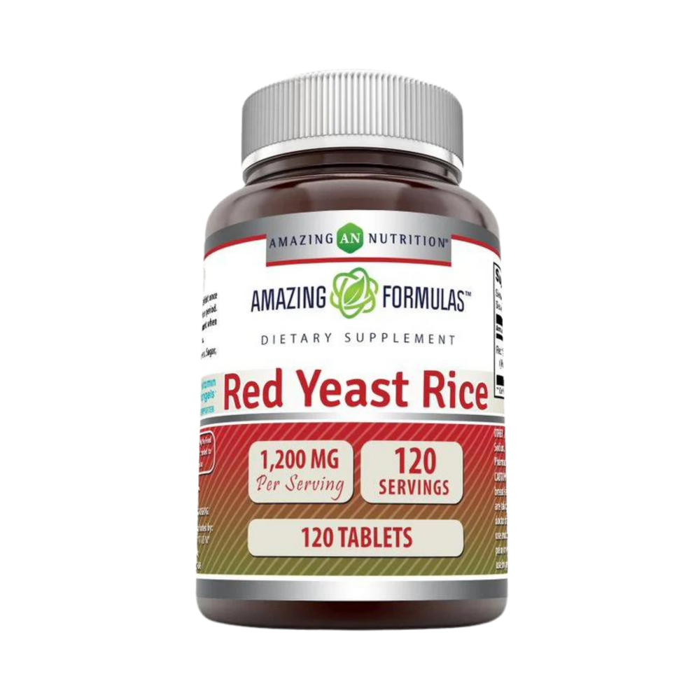 Amazing Formulas, Red Yeast Rice, 1200mg, 120 Tablets