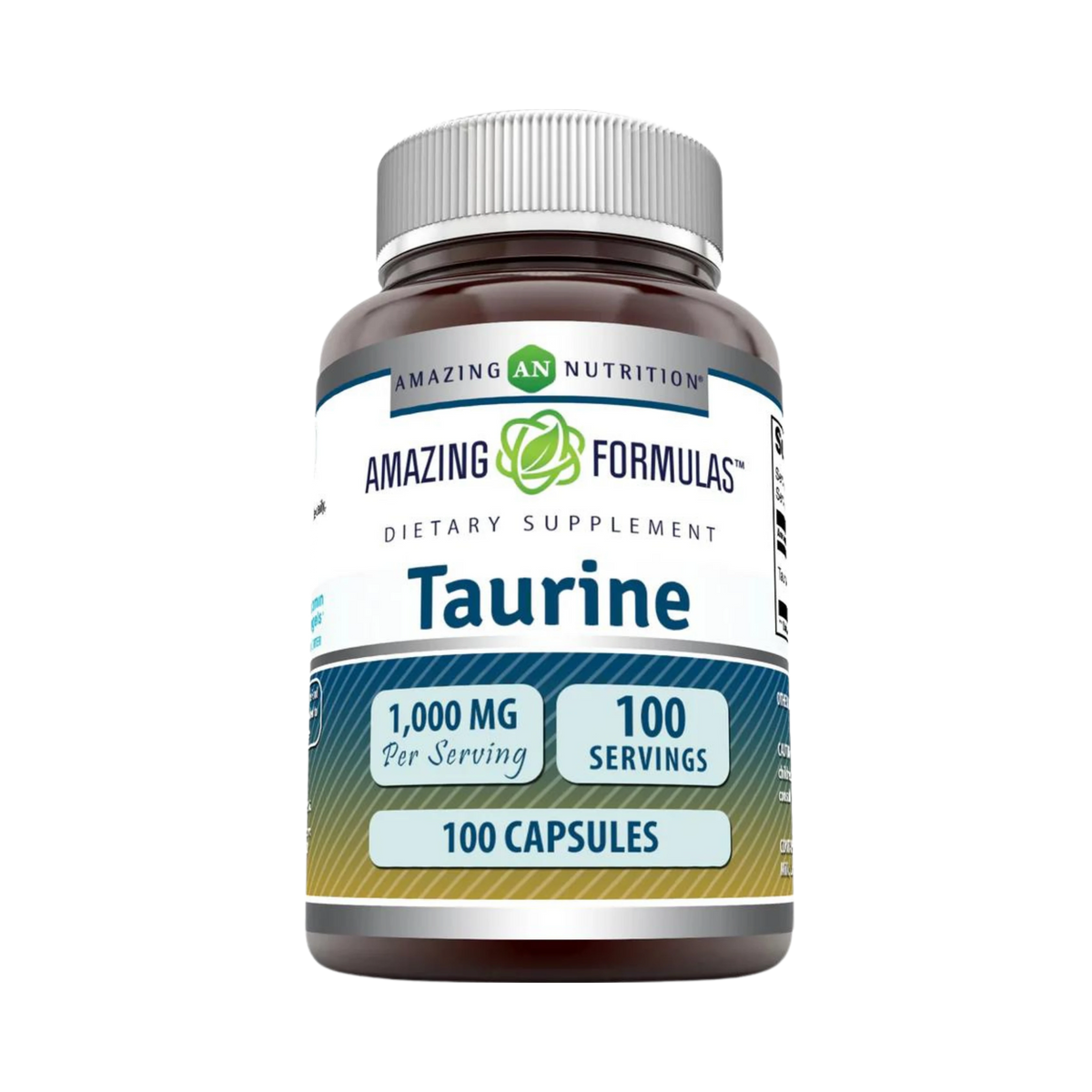 Amazing Formulas, Taurine, 1000 Mg, 100 Capsules
