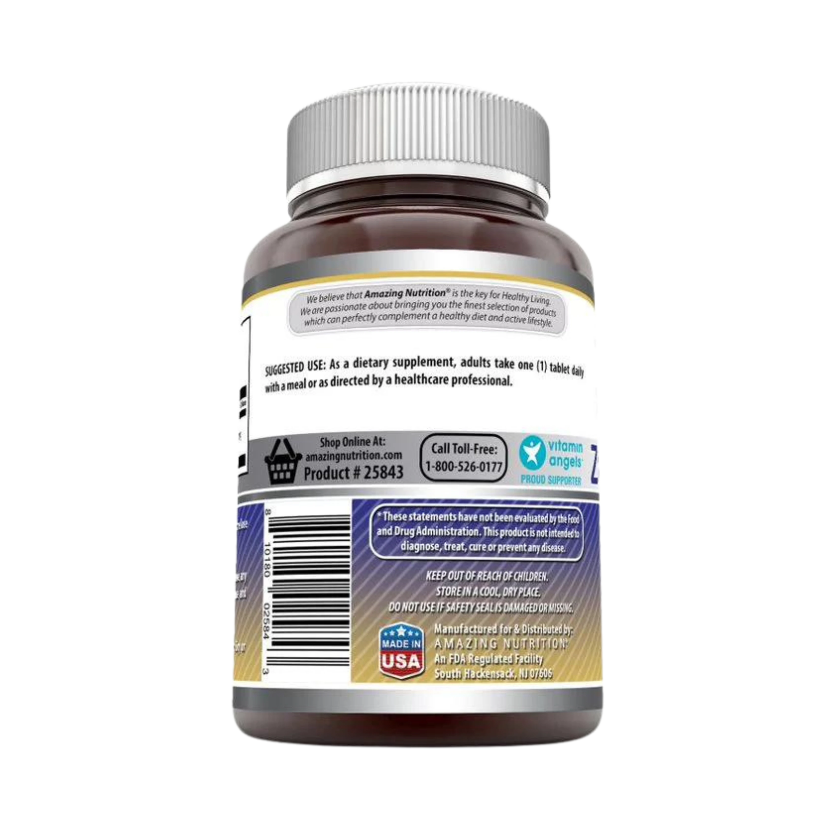 Amazing Formulas, Zinc Gluconate, 50 Mg, 250 Tablets