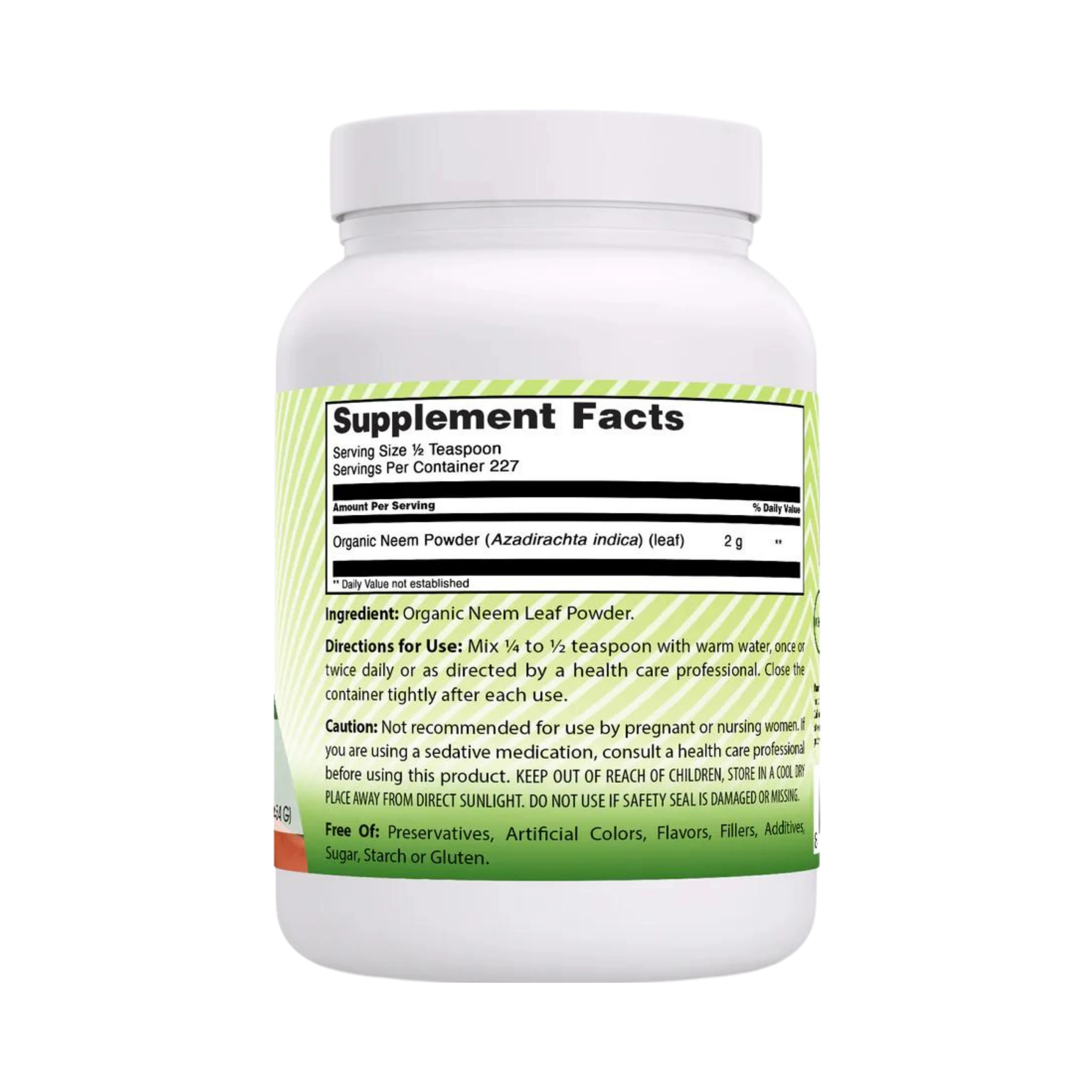Amazing India, Organic Neem Powder, 16 Oz