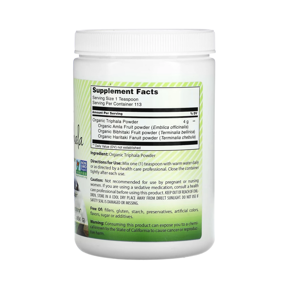 Amazing India, Organic Triphala Powder, 16 Oz