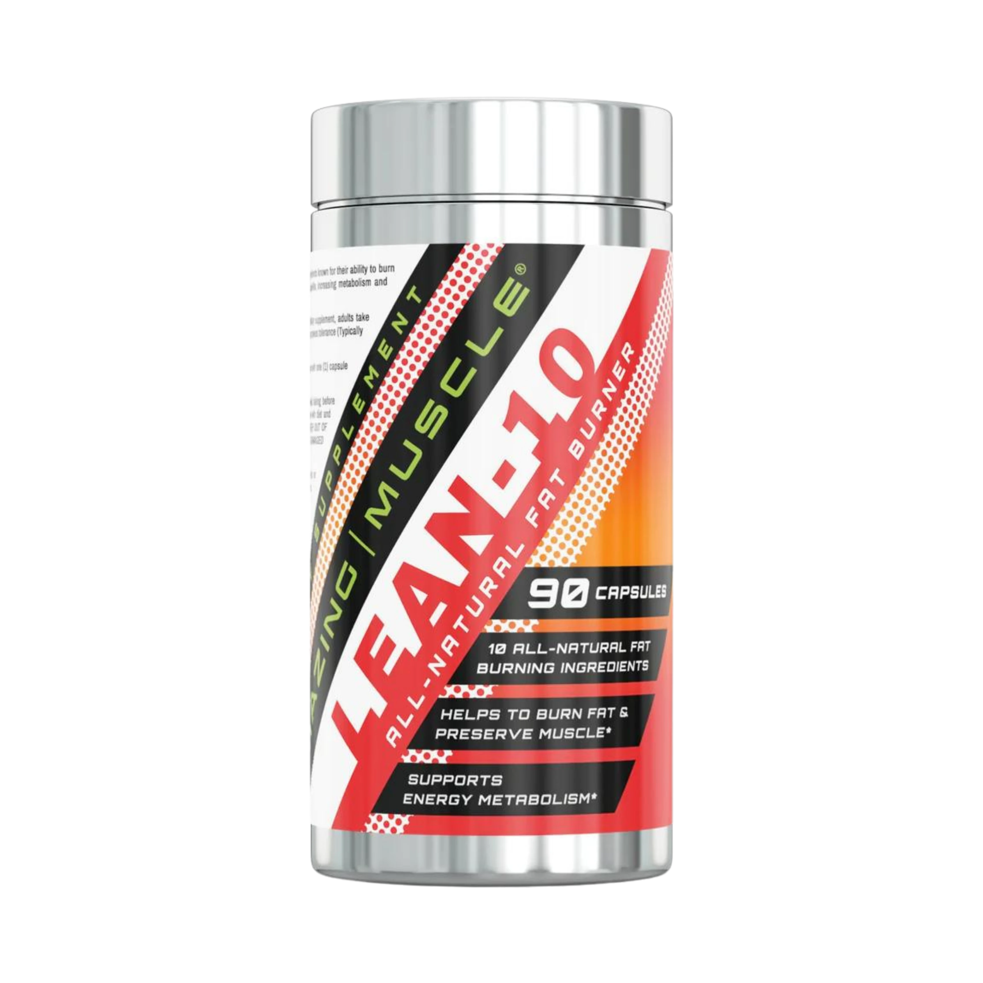 Amazing Muscle, Lean 10 Fat Burner, 90 Capsules