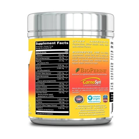 Amazing Muscle, Max Boost Advanced Pre Workout Formula, Cherry Lemonade, 60 Servings