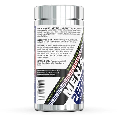 Amazing Muscle, Mens Performance Multivitamin, 120 Tablets