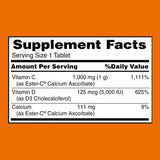 American Health, Ester-C 1000 Mg with D3, 60 Tablets