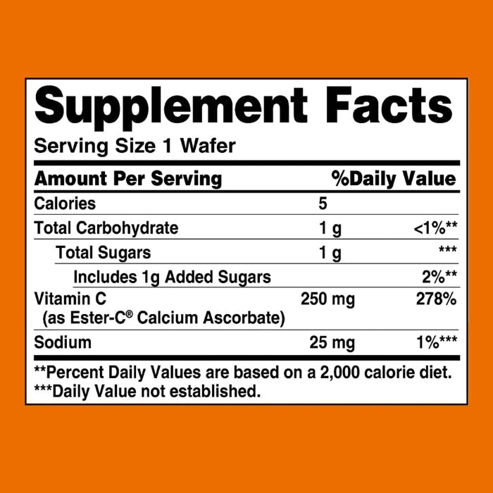 American Health, Ester-C 250 Mg, 125 Wafers