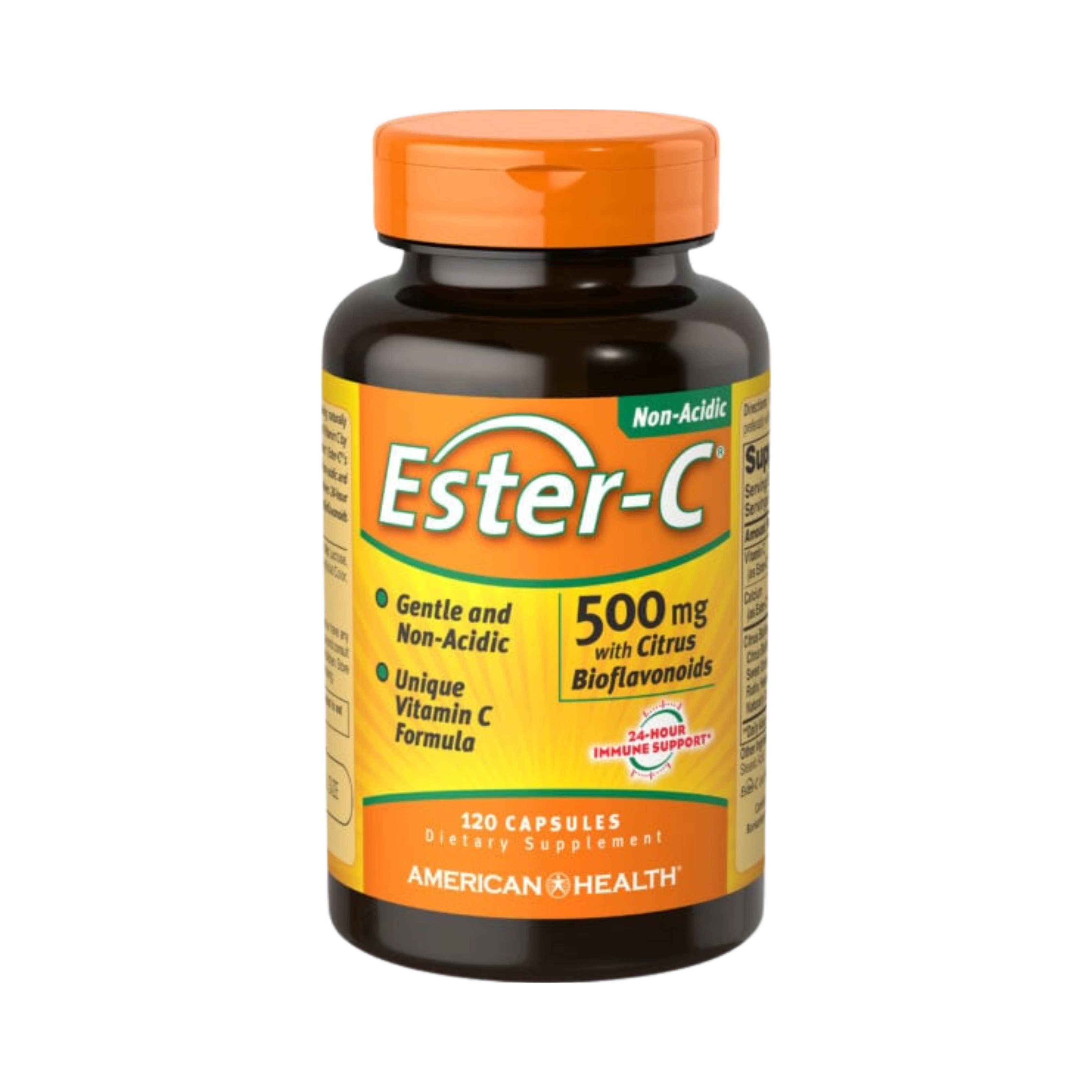 American Health, Ester-C 500 Mg with Citrus Bioflavonoids, 120 Capsules