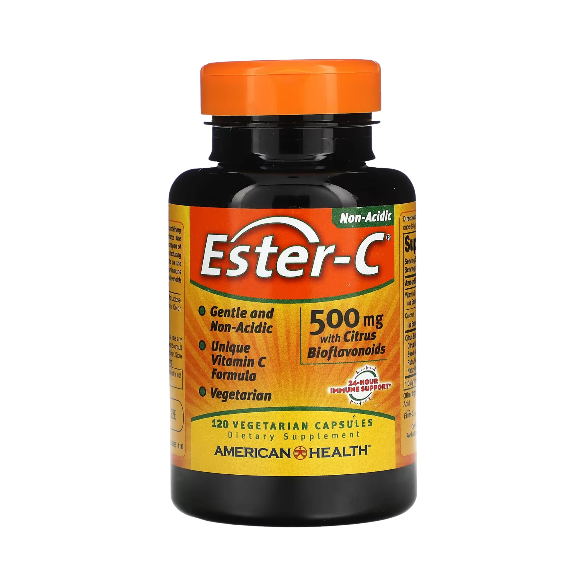 American Health, Ester-C 500 Mg with Citrus Bioflavonoids, 120 Vegetarian Capsules