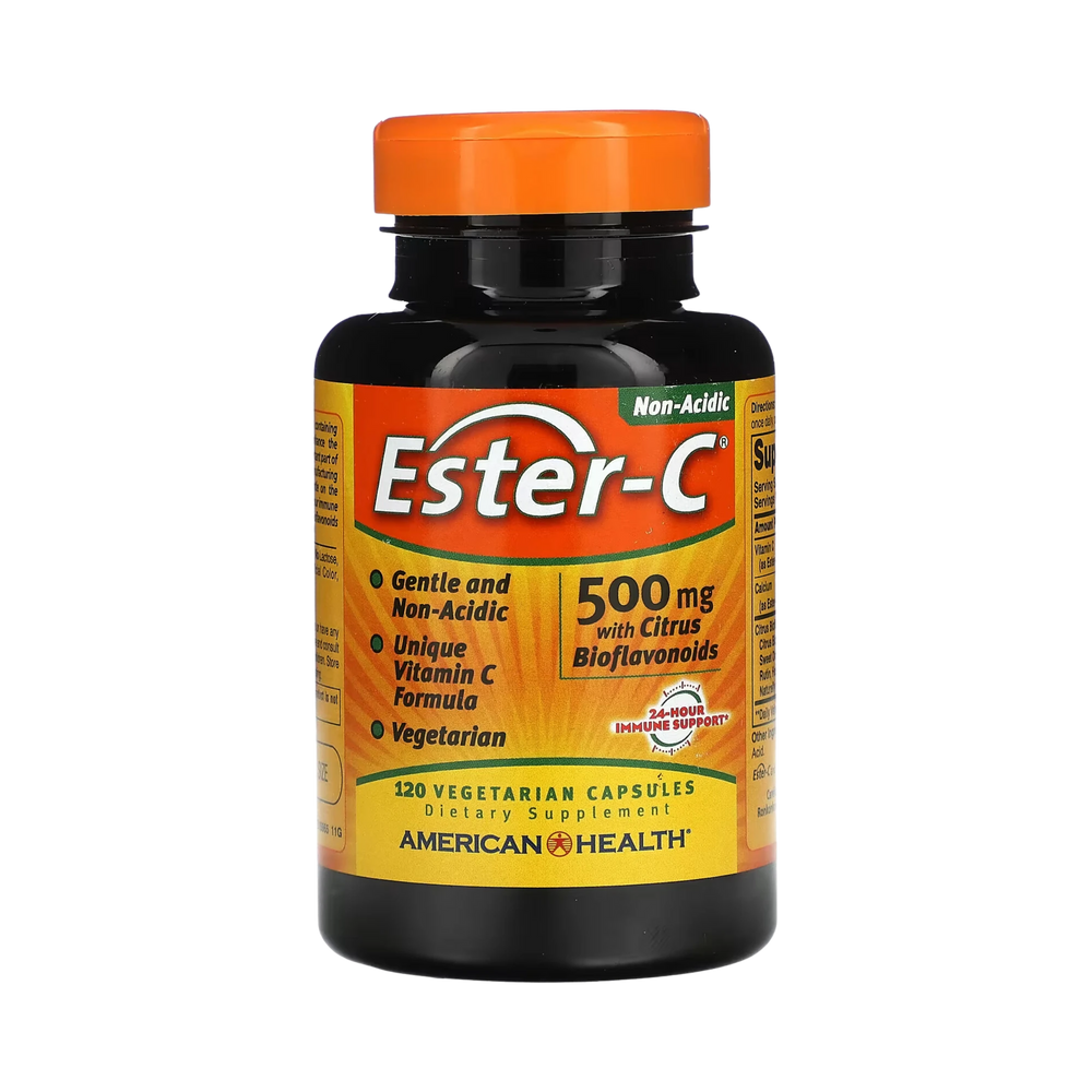 American Health, Ester-C 500 Mg with Citrus Bioflavonoids, 120 Vegetarian Capsules