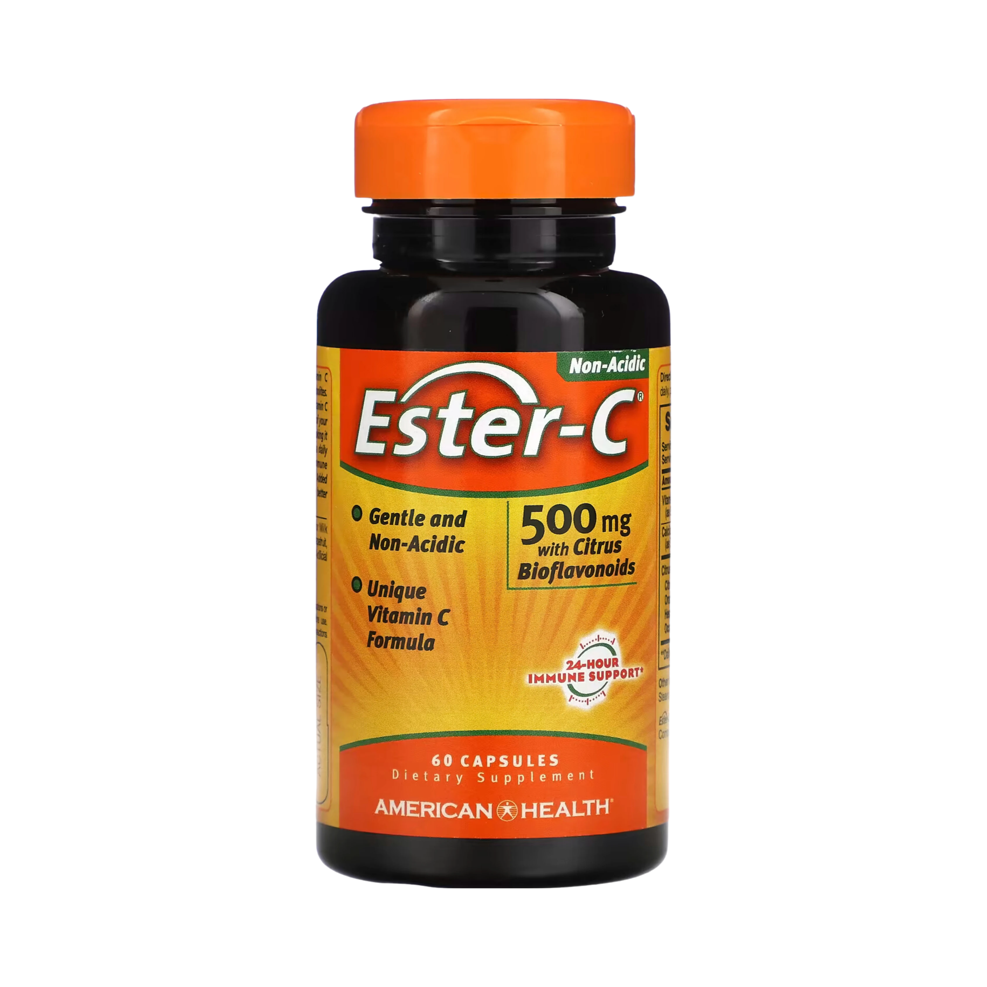 American Health, Ester-C 500 Mg with Citrus Bioflavonoids, 60 Capsules