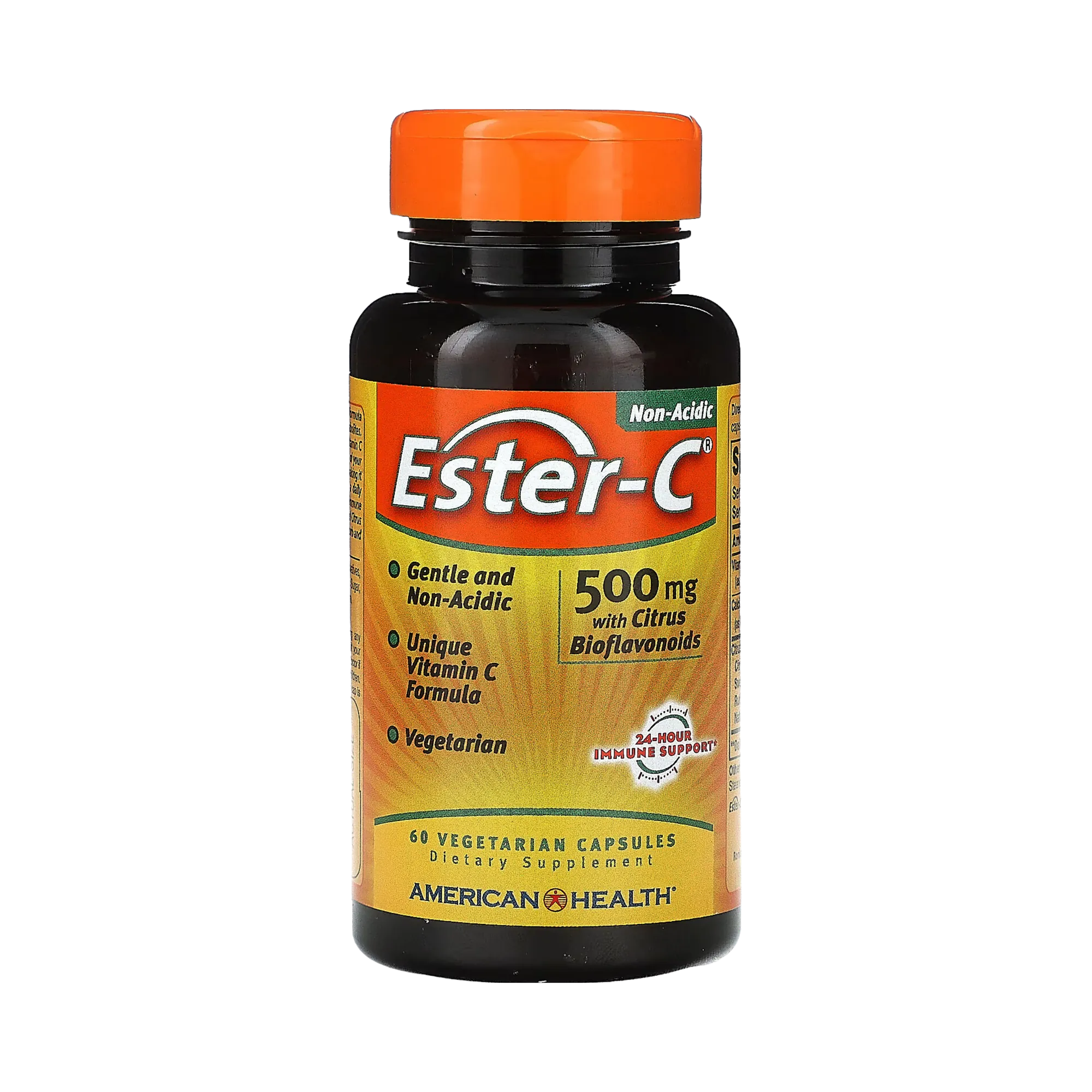 American Health, Ester-C 500 Mg with Citrus Bioflavonoids, 60 Vegetarian Capsules