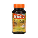 American Health, Ester-C 500 Mg with Citrus Bioflavonoids, 60 Vegetarian Capsules