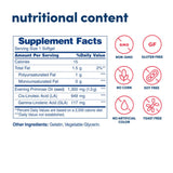 American Health, Evening Primrose Oil, 1300 mg, 60x2 Softgels