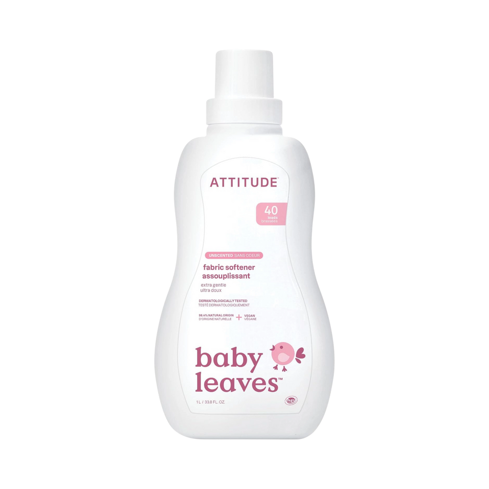 Attitude, Little Ones Fabric Softener Fragrance Free 40 Loads, 33.8 Fl Oz