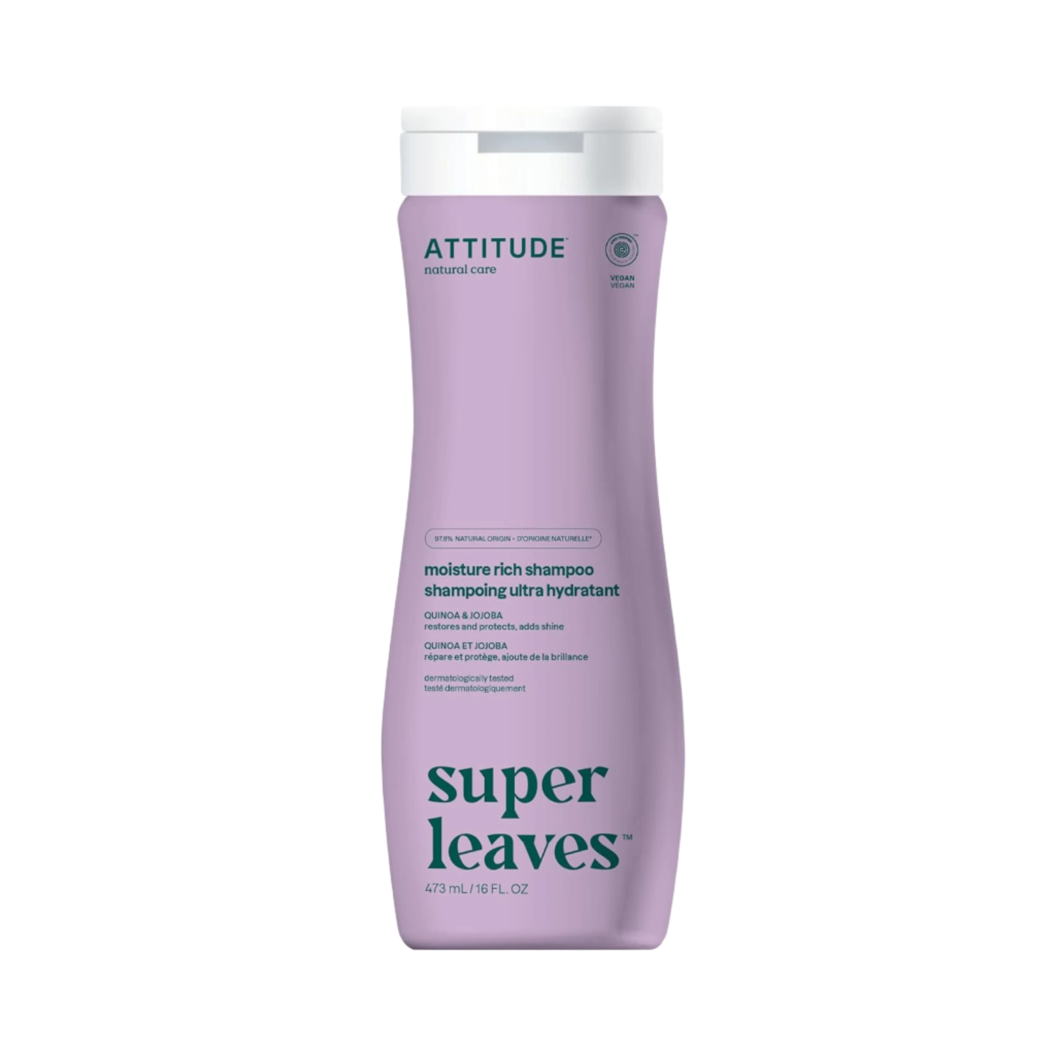 Attitude, Natural Shampoo Moisture Rich, 15.9 Fl Oz