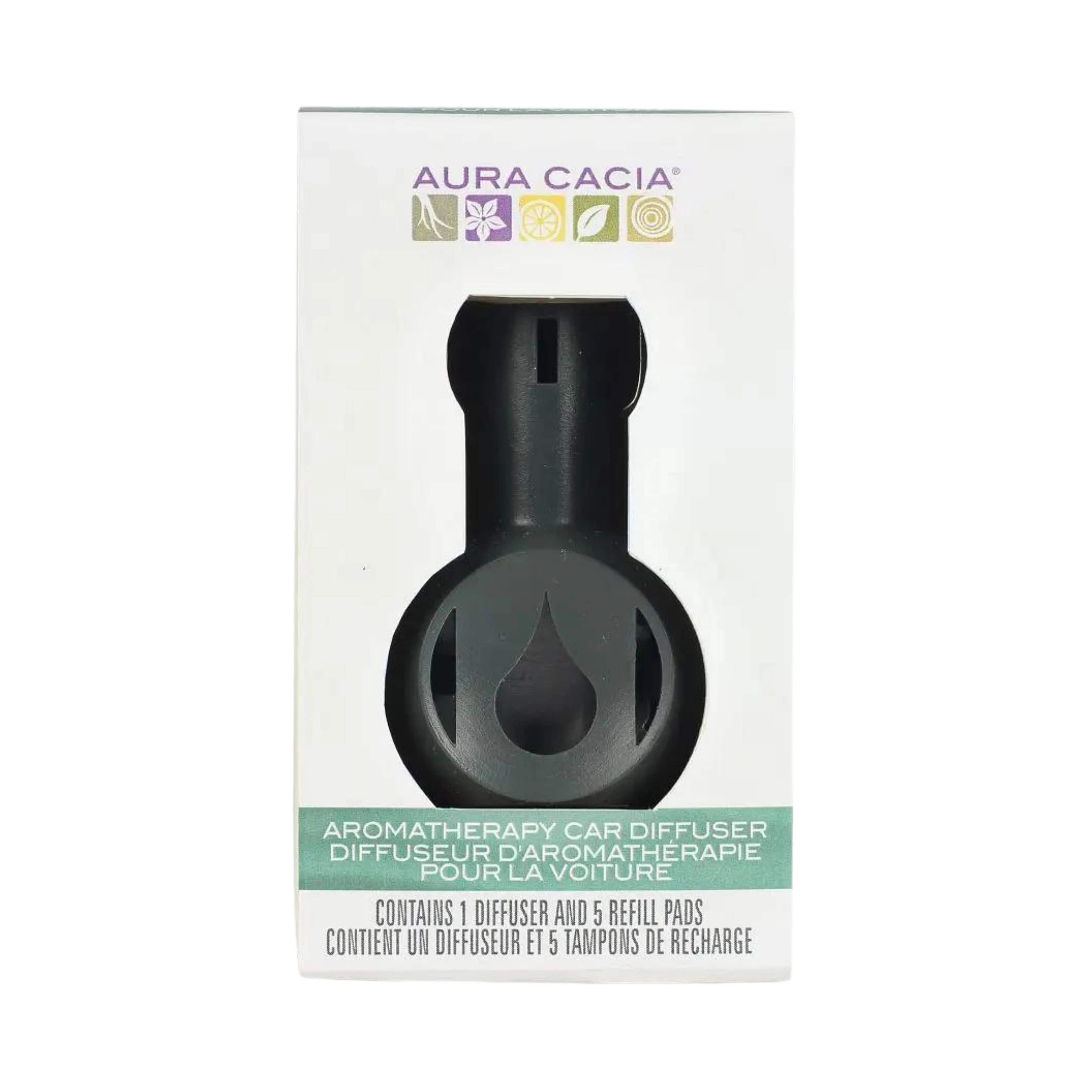 Aura Cacia, Aromatherapy Car Diffuser, 1 unit
