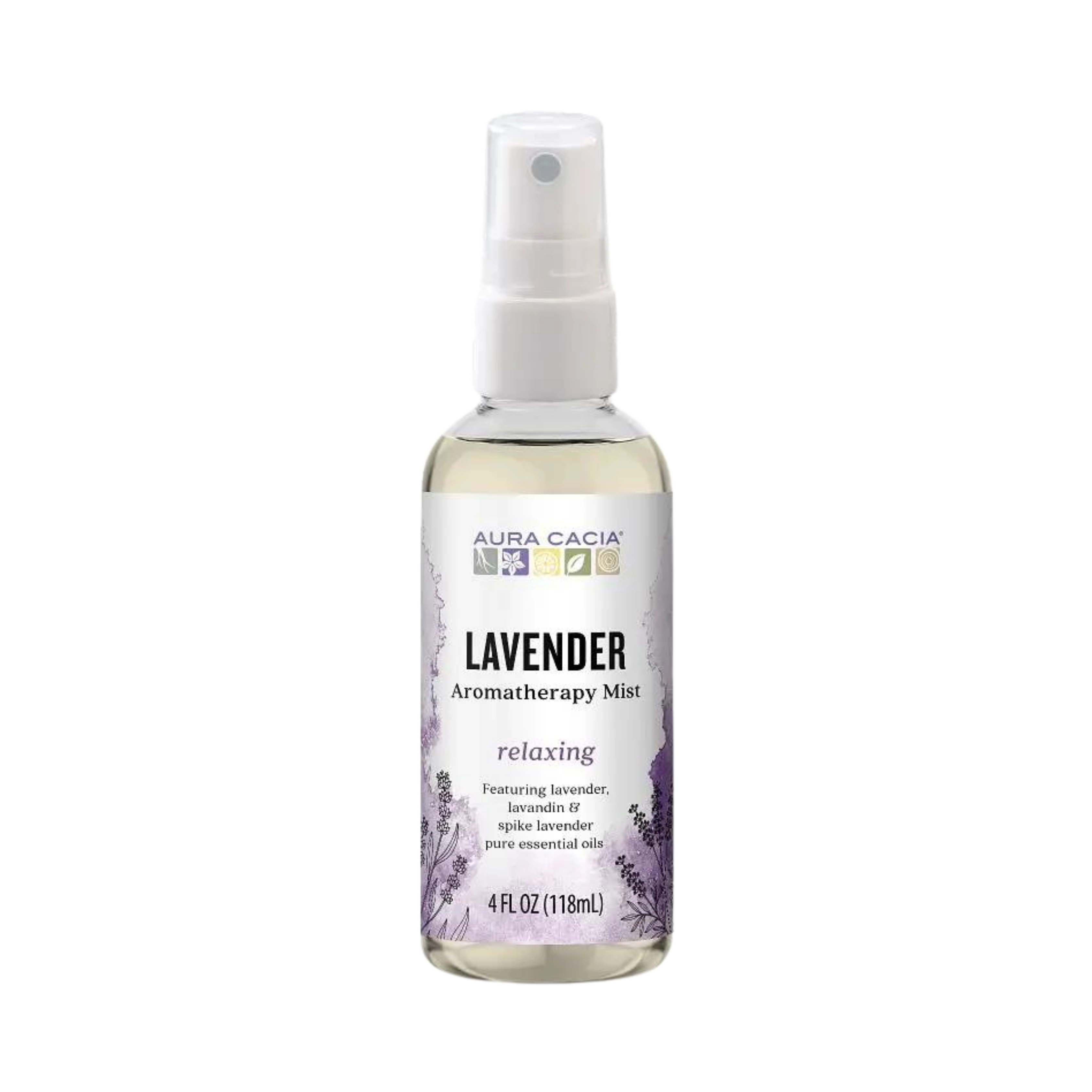 Aura Cacia, Aromatherapy Mist, Lavender, 4 Oz
