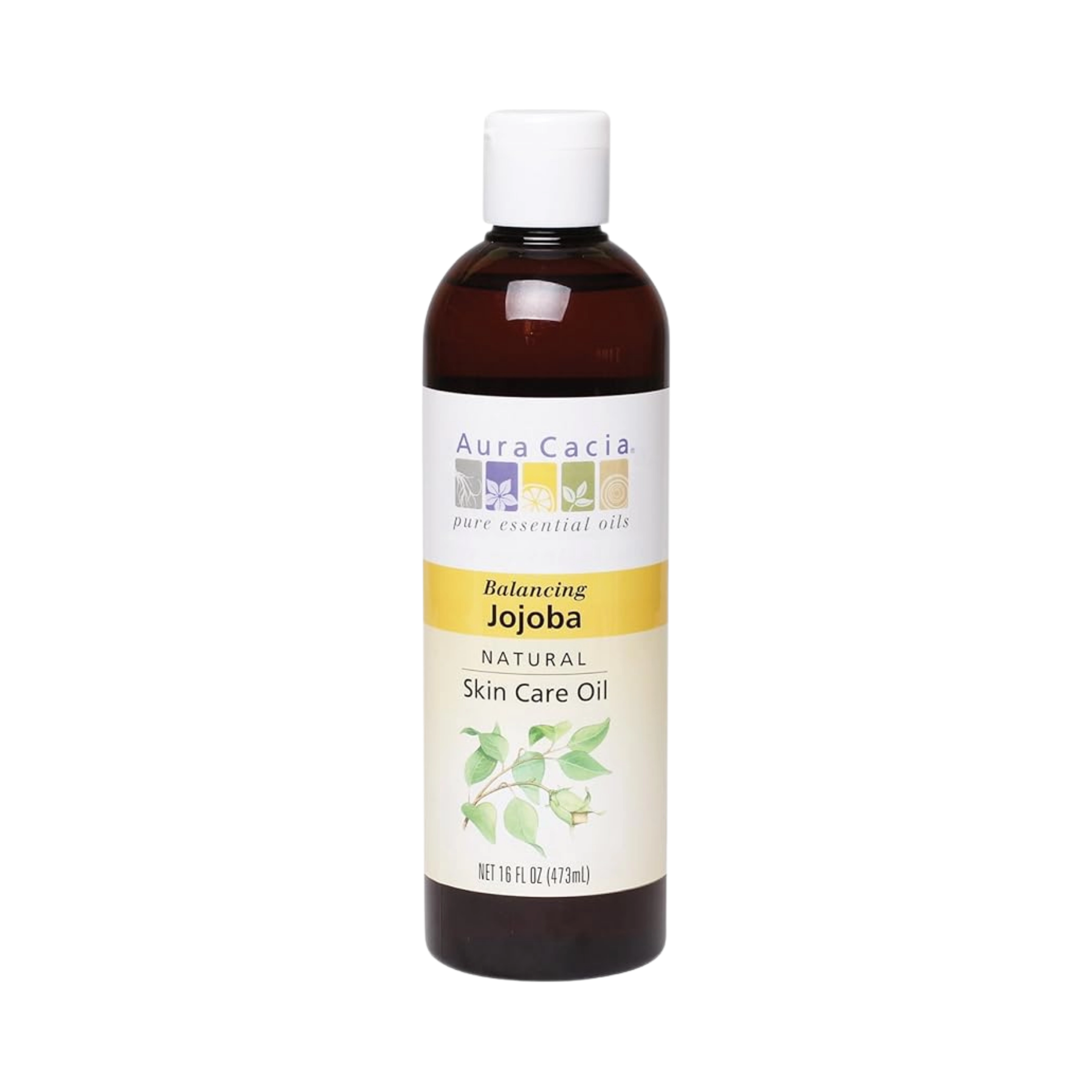 Aura Cacia, Balancing Jojoba Skin Care Oil, 16 Oz
