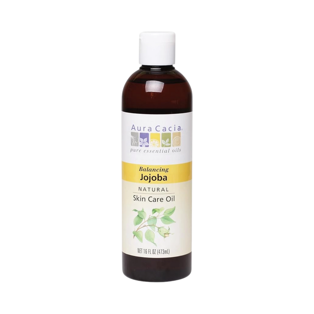 Aura Cacia, Balancing Jojoba Skin Care Oil, 16 Oz