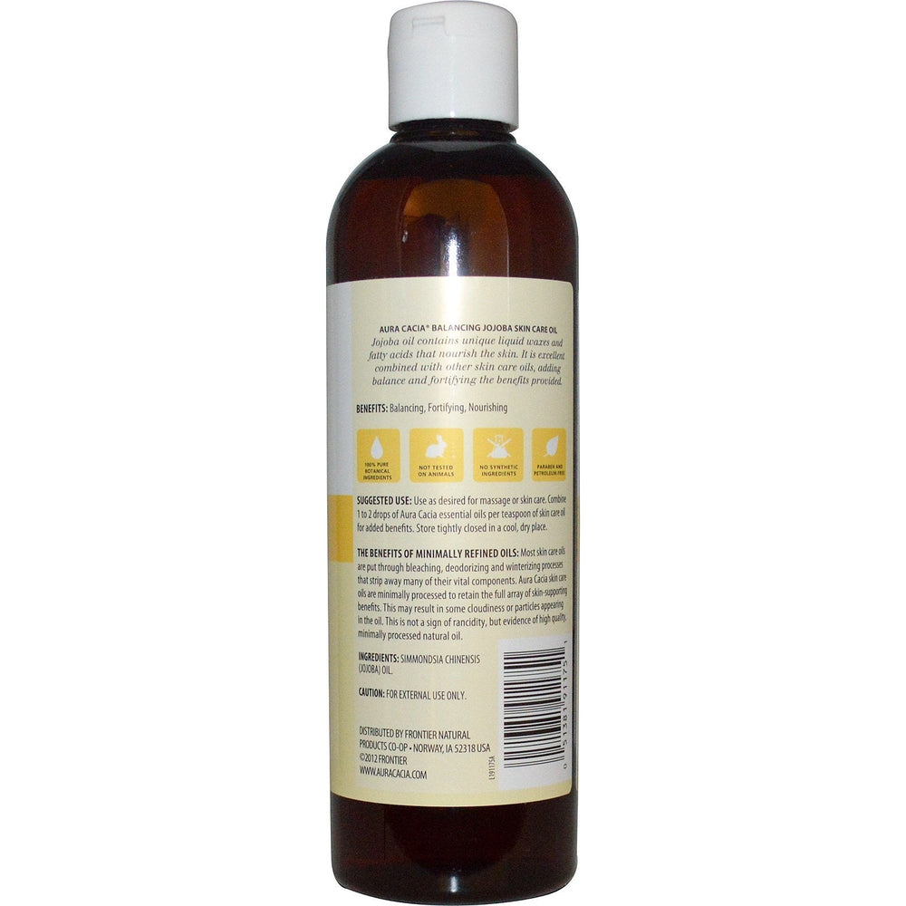 Aura Cacia, Balancing Jojoba Skin Care Oil, 16 Oz