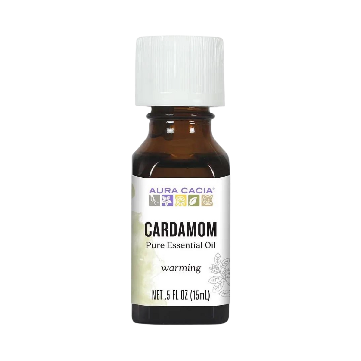 Aura Cacia, Cardamom Essential Oil, 0.5 Oz