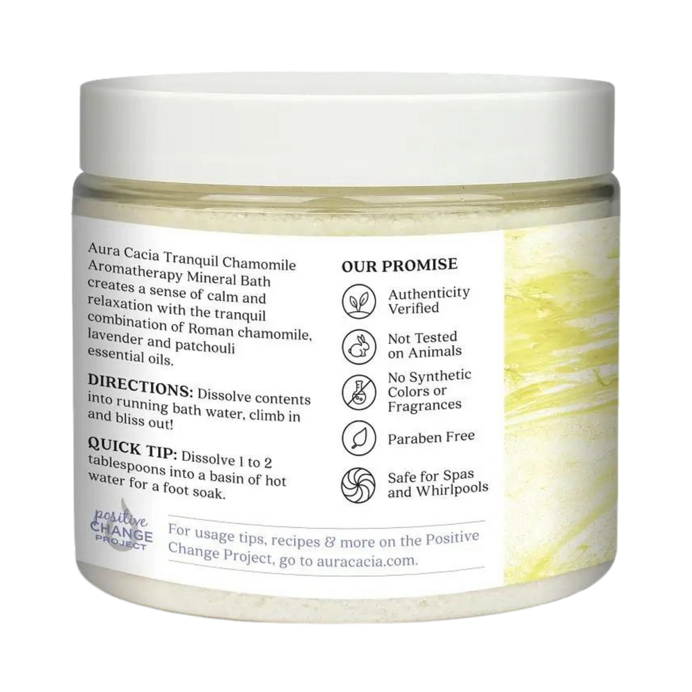 Aura Cacia, Chamomile Mineral Bath, 16 Oz