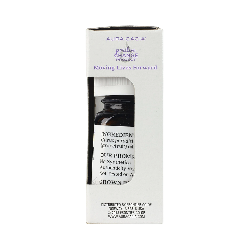 Aura Cacia, Discover Grapefruit, Essential Oil, 0.25 Fl Oz