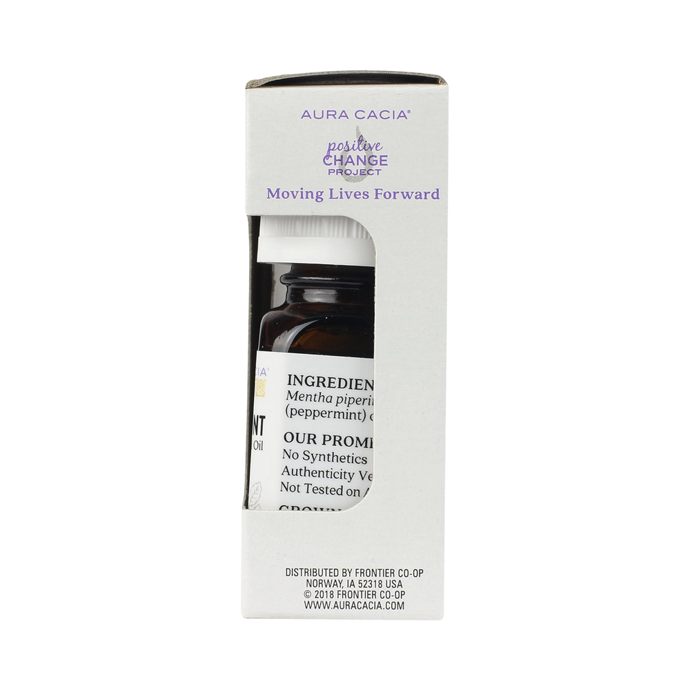 Aura Cacia, Discover Peppermint, Essential Oil, 0.25 Fl Oz
