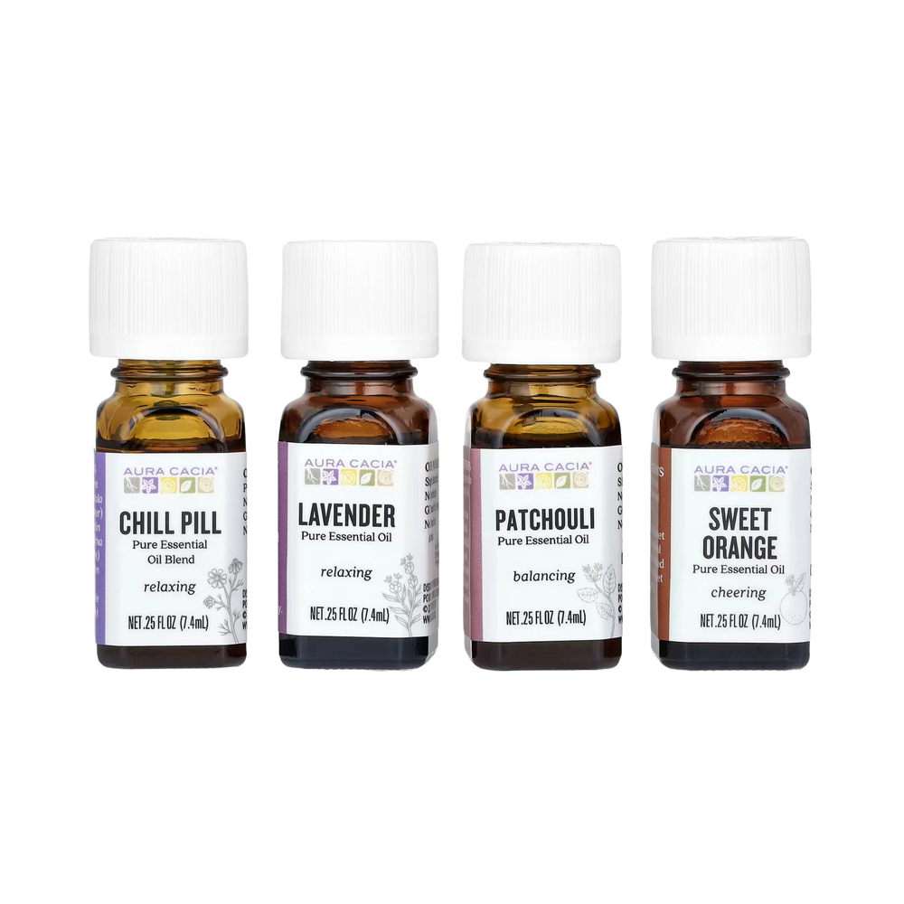 Aura Cacia, Discover Relaxation Kit, Essential Oils