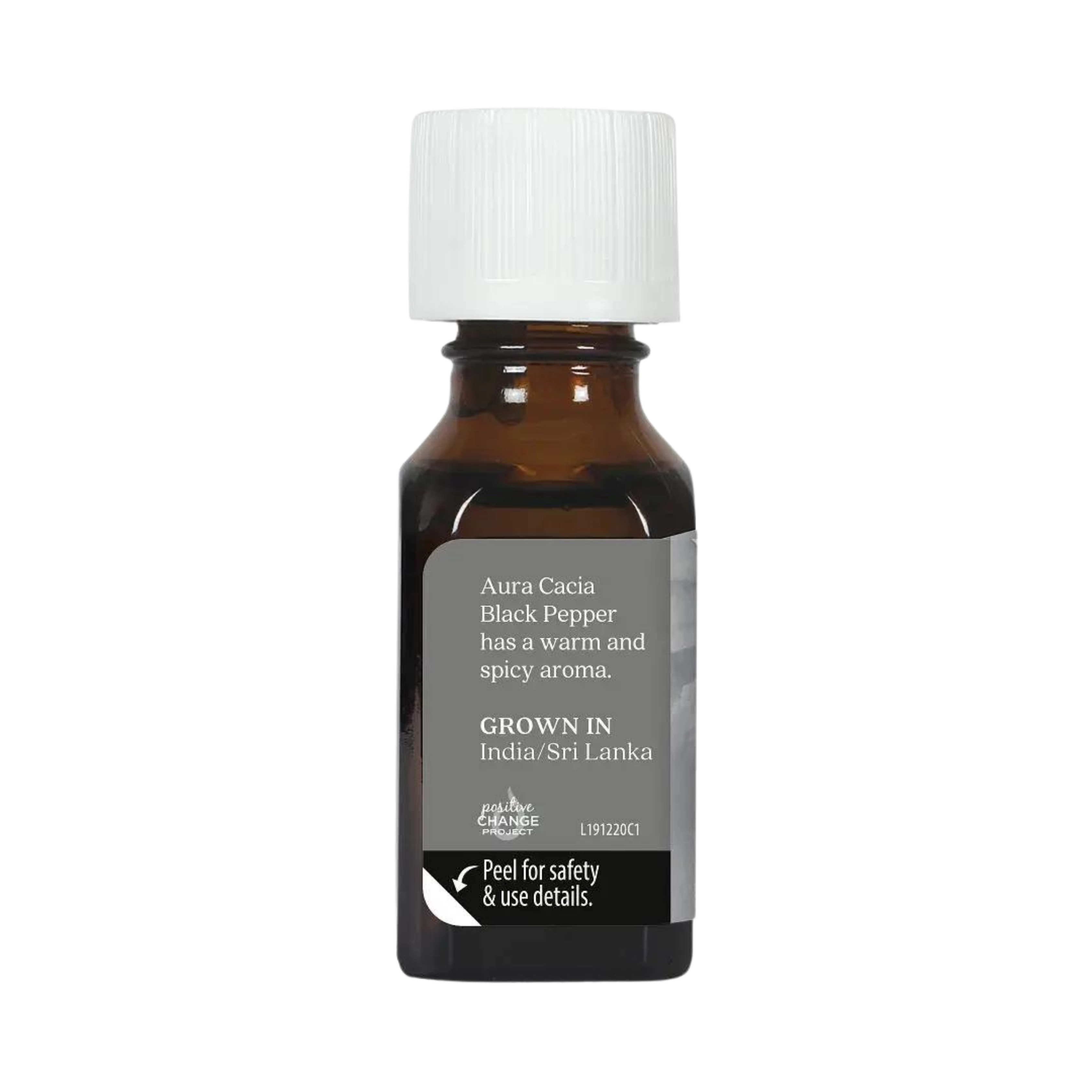 Aura Cacia, Essential Oil, Black Pepper, 0.5 Oz