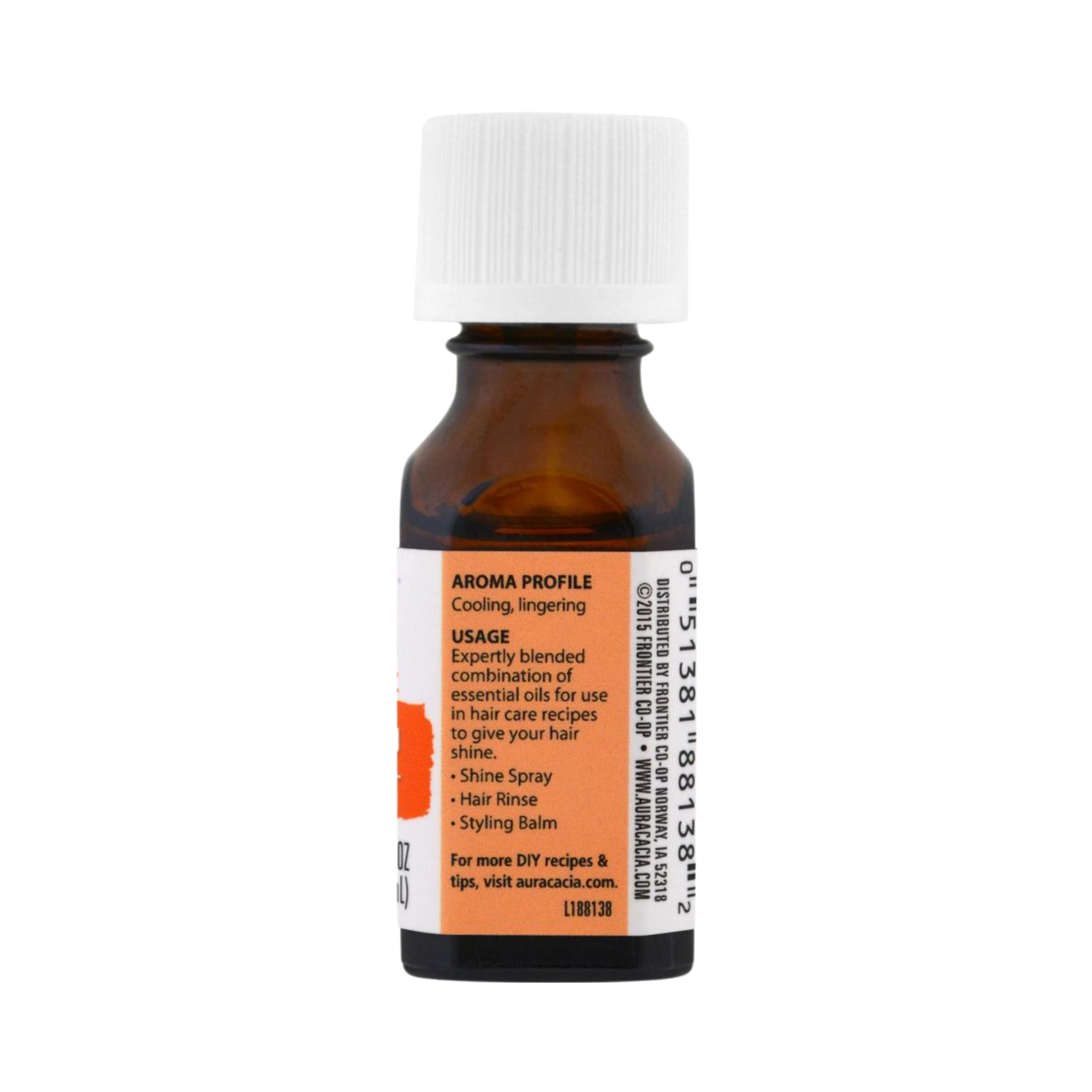 Aura Cacia, Essential Oil Blend, Glisten, 0.5 Fl Oz