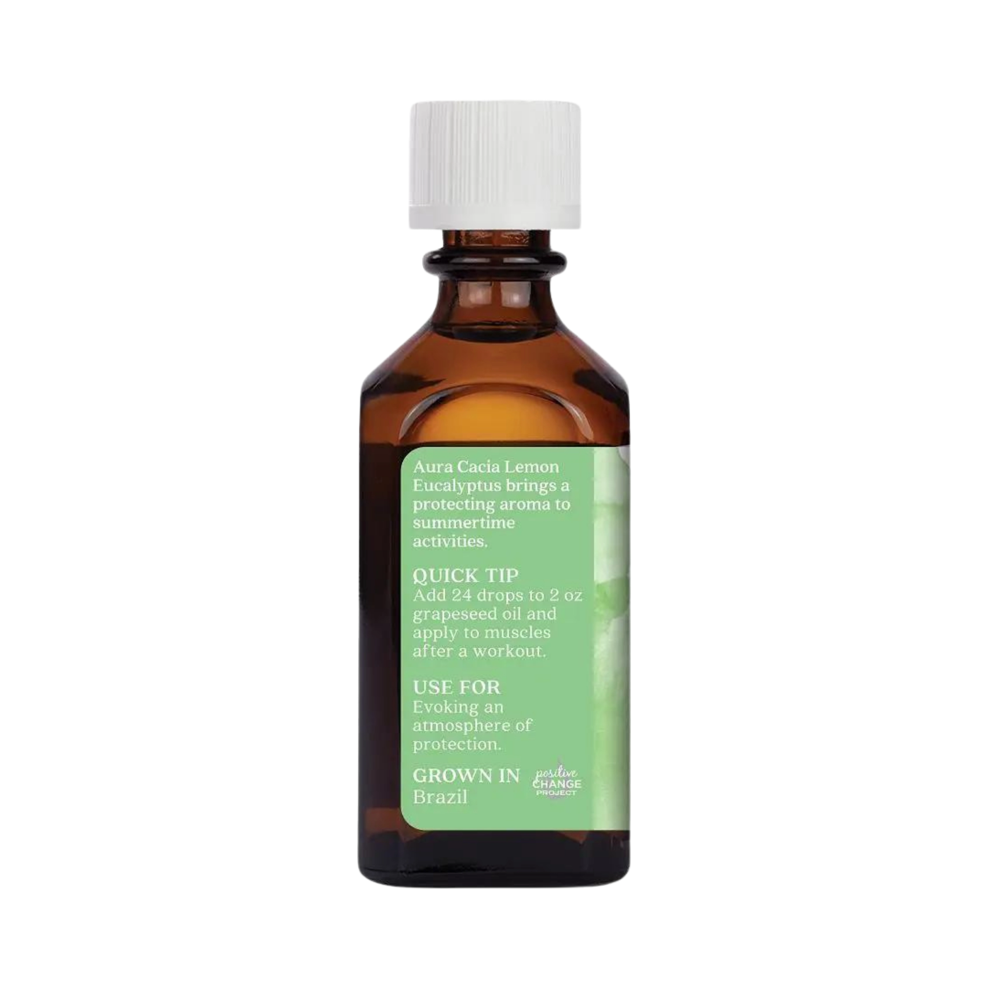 Aura Cacia, Essential Oil, Lemon Eucalyptus, 2 Oz