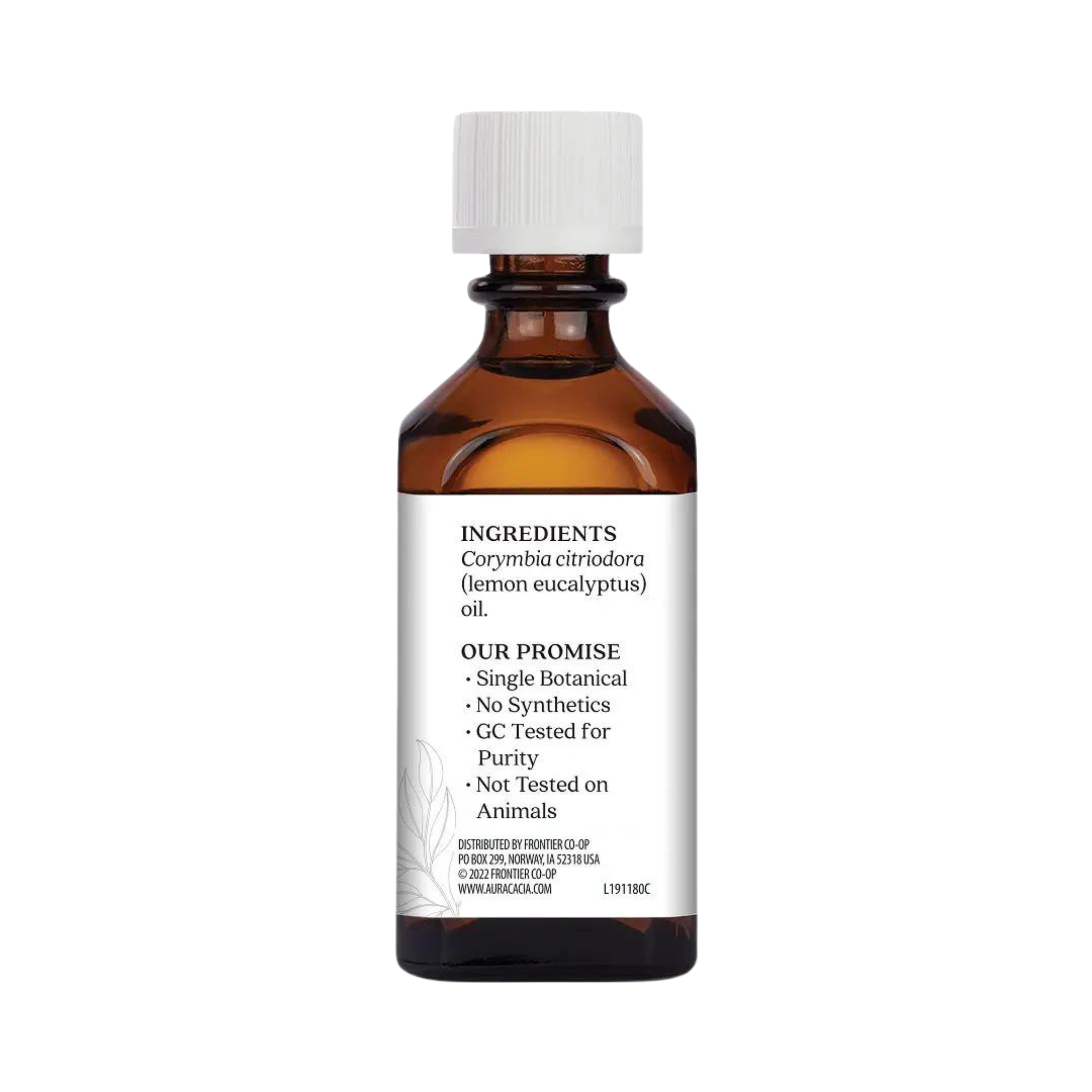 Aura Cacia, Essential Oil, Lemon Eucalyptus, 2 Oz