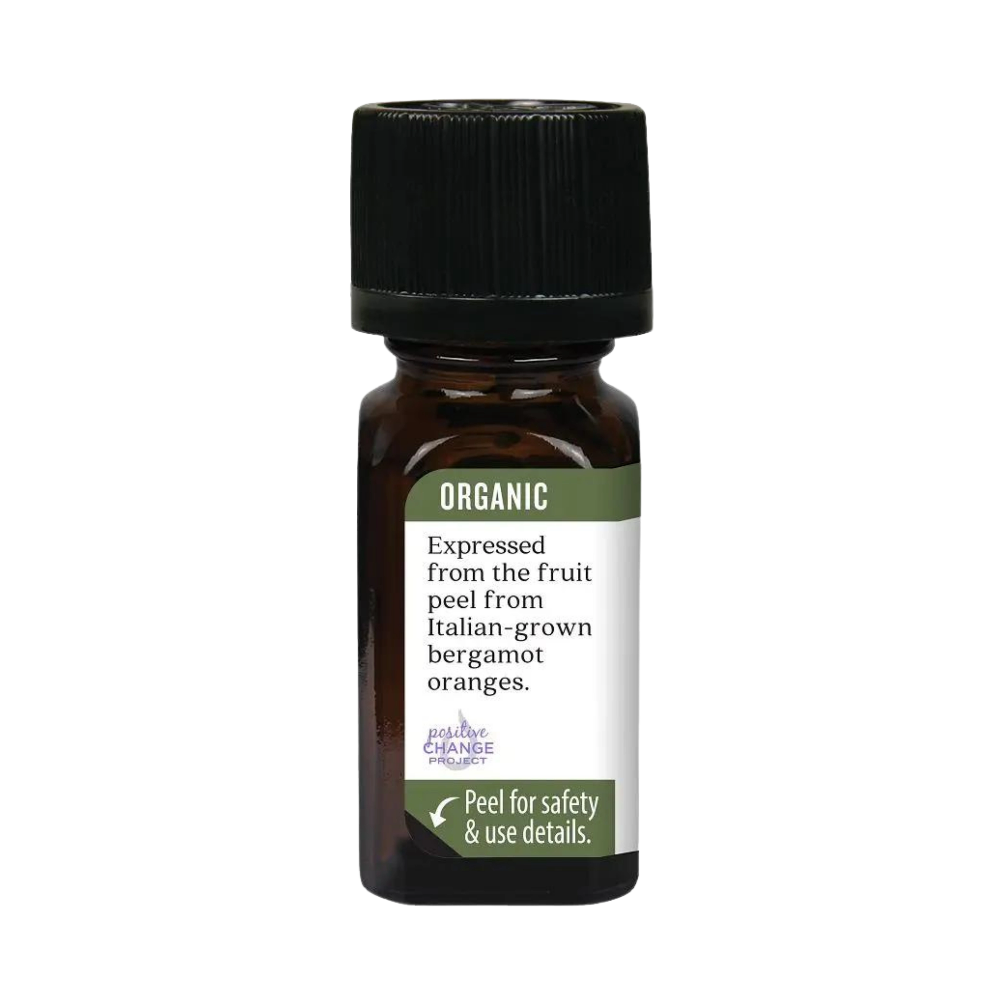 Aura Cacia, Essential Oil, Organic Bergamot, 0.25 Oz