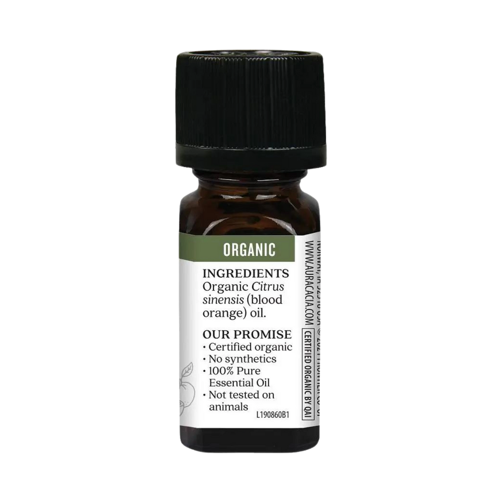 Aura Cacia, Essential Oil, Organic Blood Orange, 0.25 Fl Oz