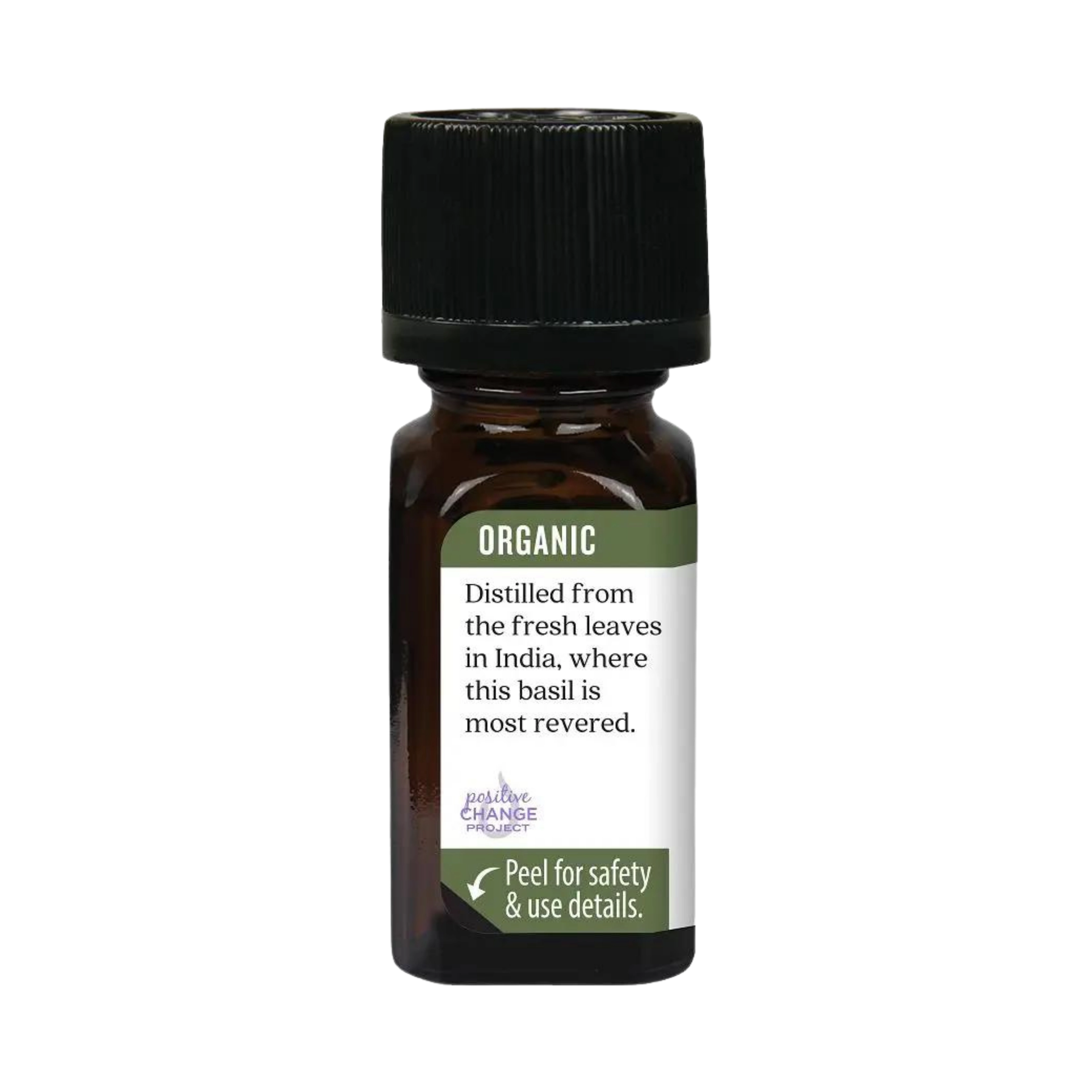 Aura Cacia, Essential Oil, Organic Holy Basil Tulsi, 0.25 Fl Oz