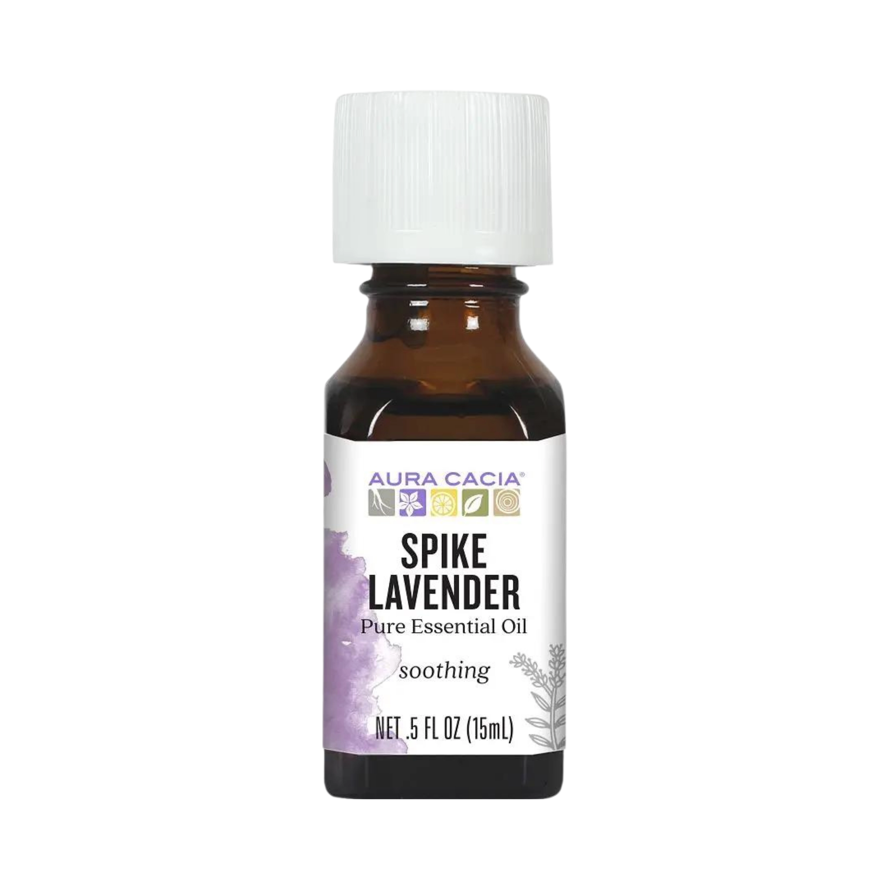 Aura Cacia, Essential Oil, Spike Lavender, 0.5 Oz