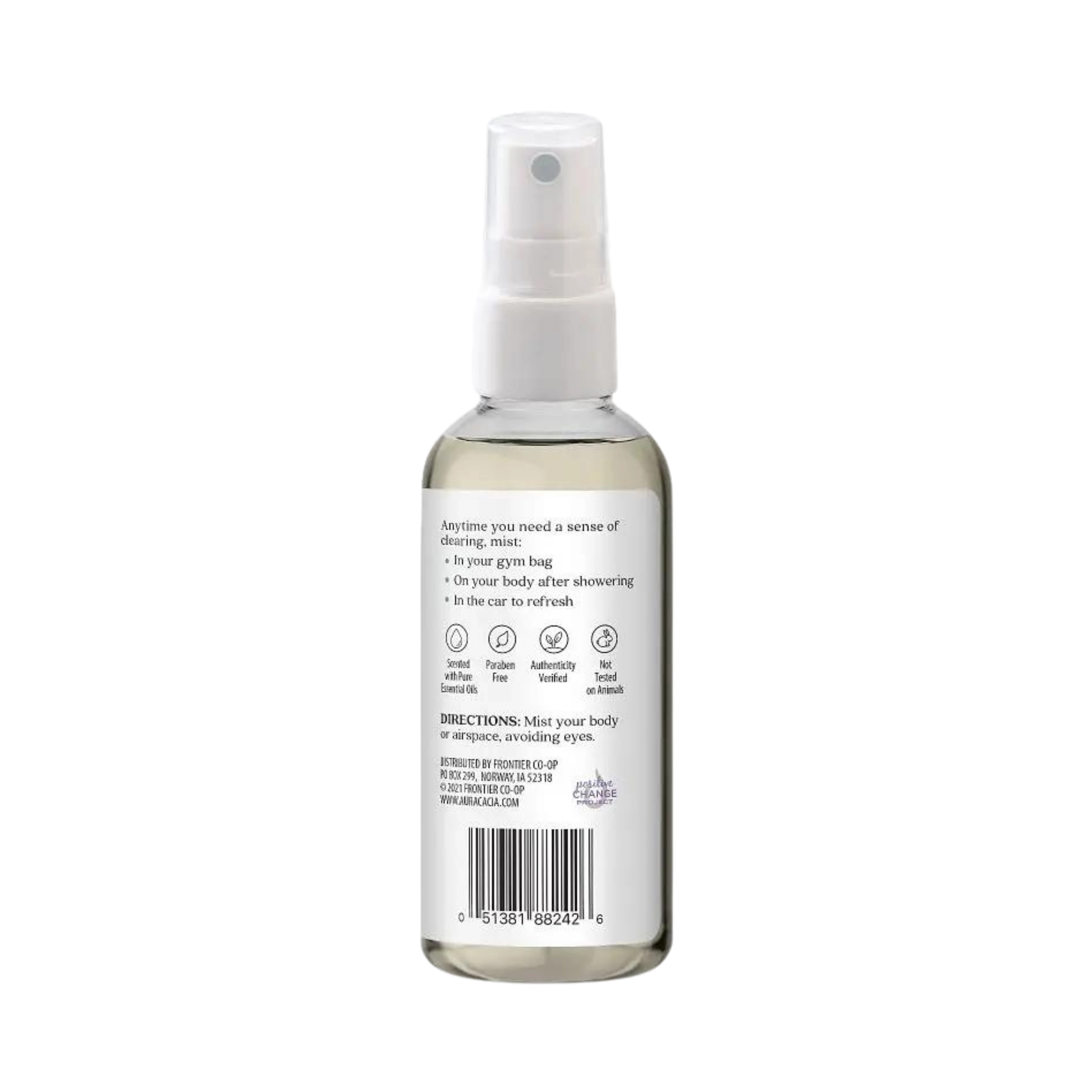 Aura Cacia, Eucalyptus Aromatherapy Mist, 4 Fl Oz