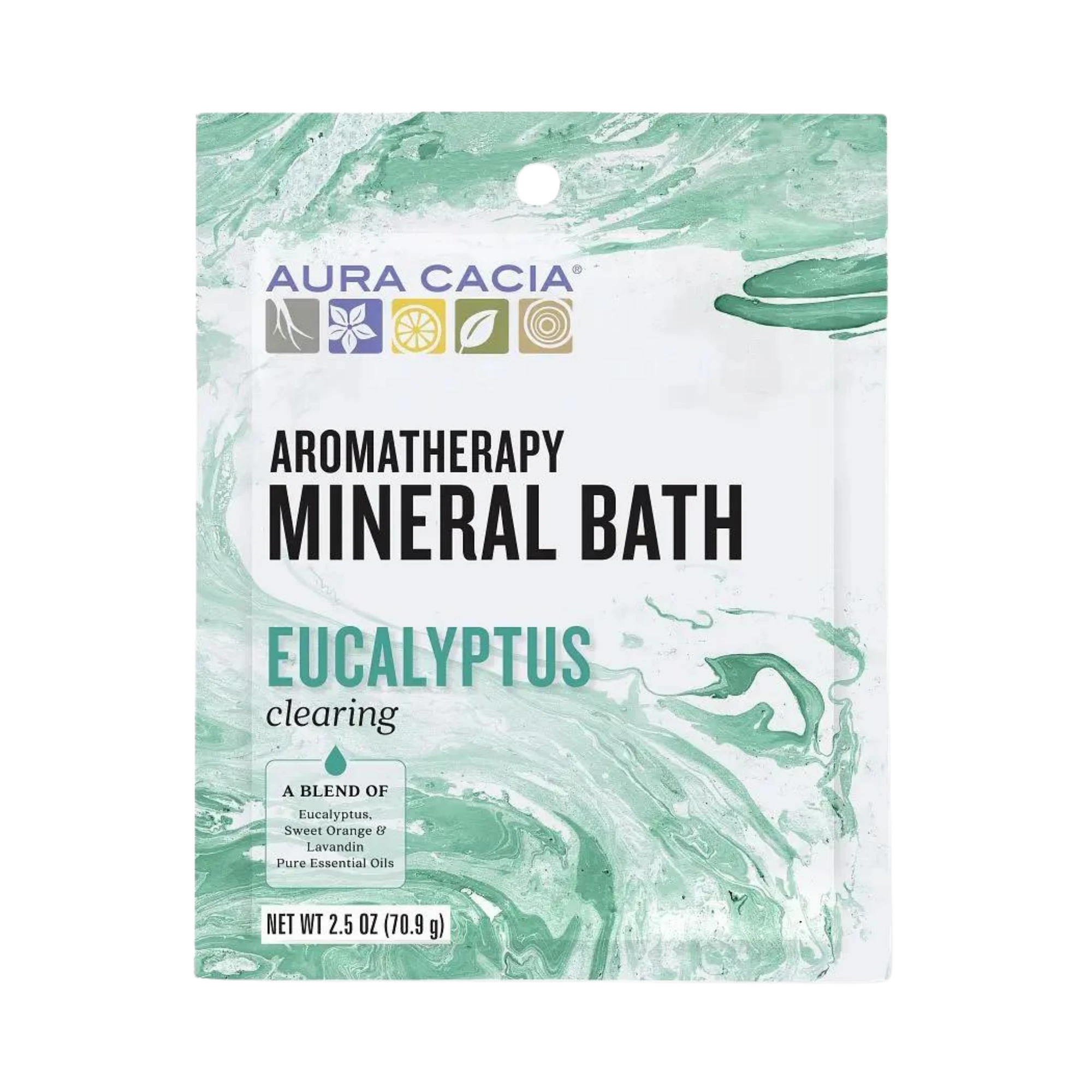 Aura Cacia, Eucalyptus Mineral Bath 2.5 Oz