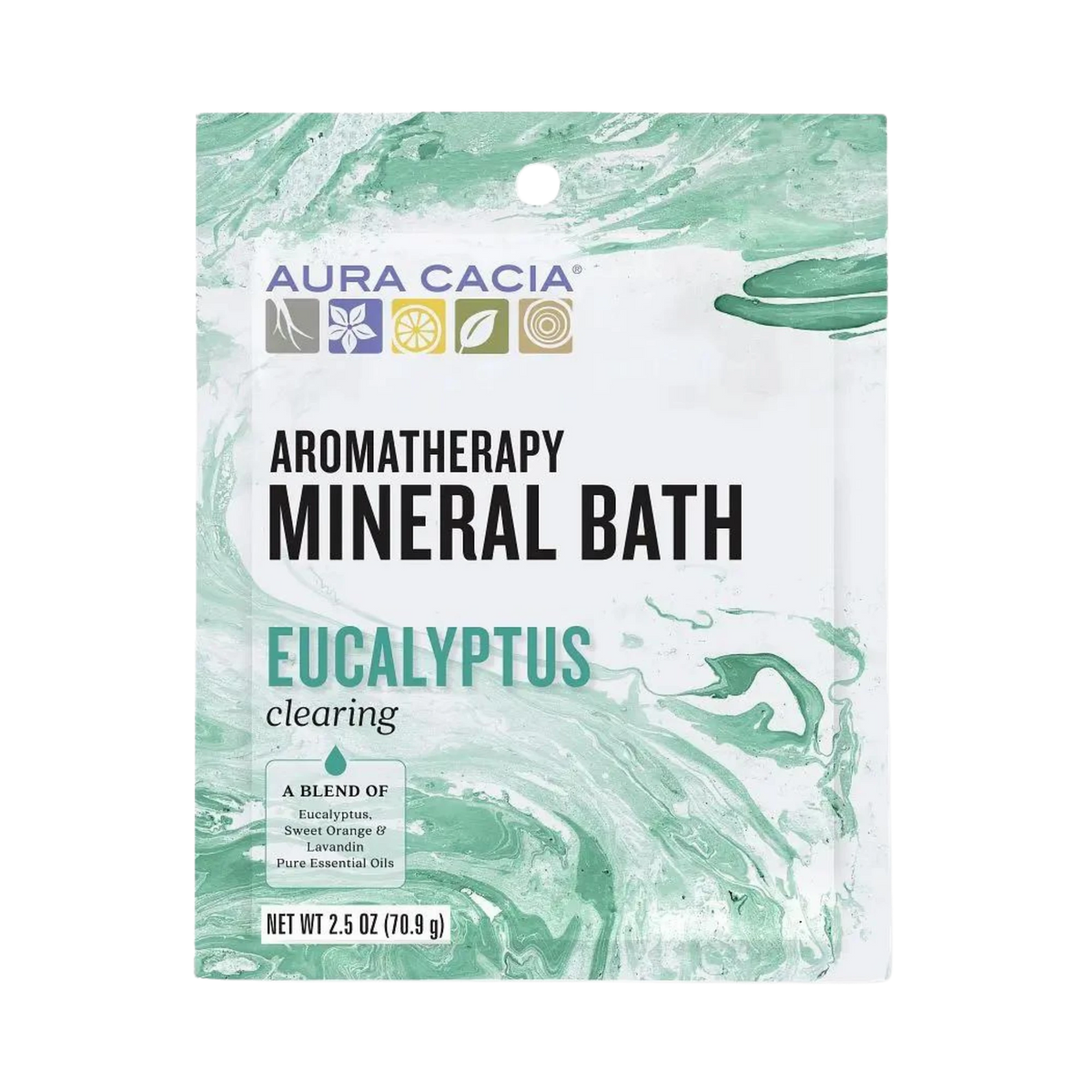 Aura Cacia, Eucalyptus Mineral Bath 2.5 Oz