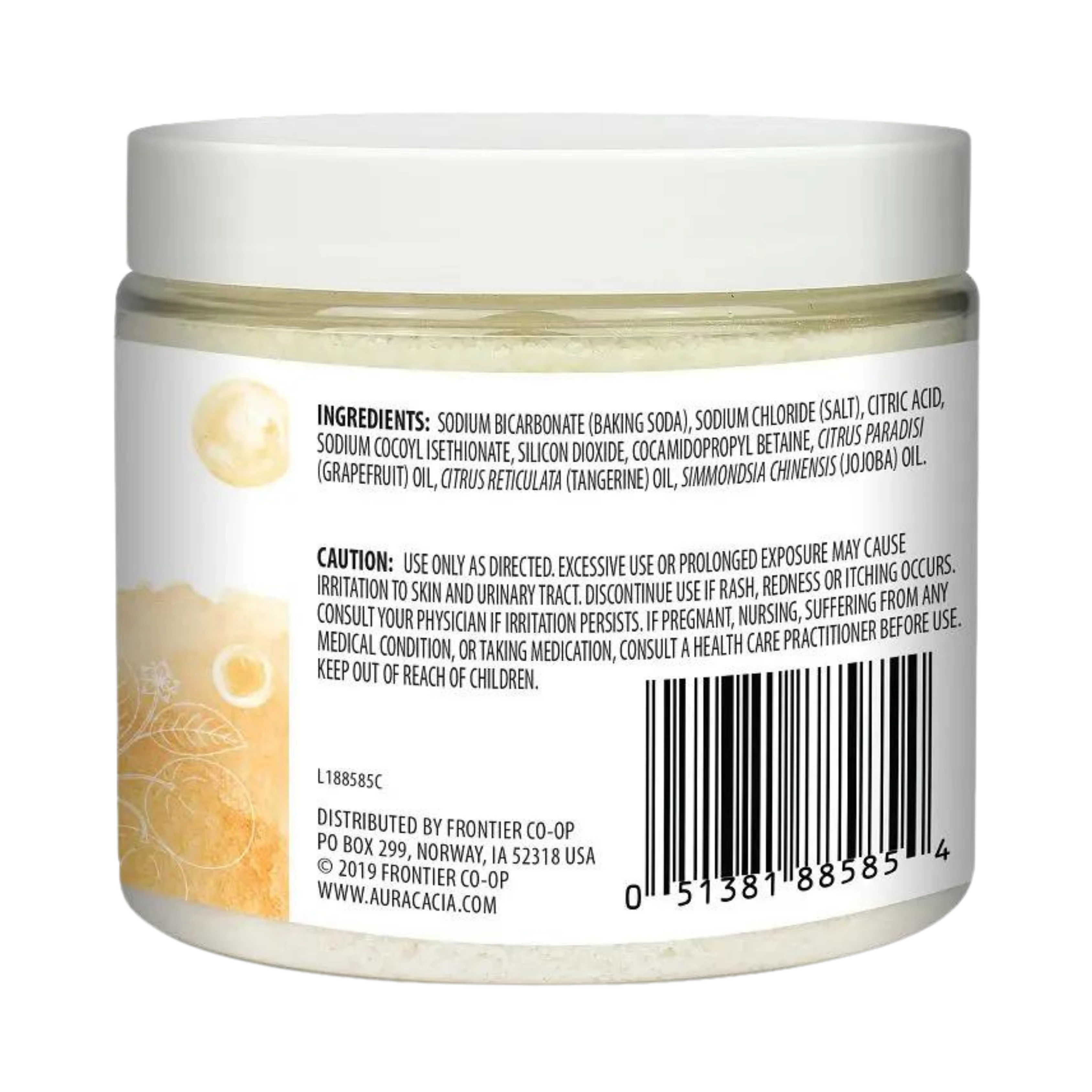 Aura Cacia, Foam Bath, Refreshing Tangerine & Grapefruit, 14 Oz