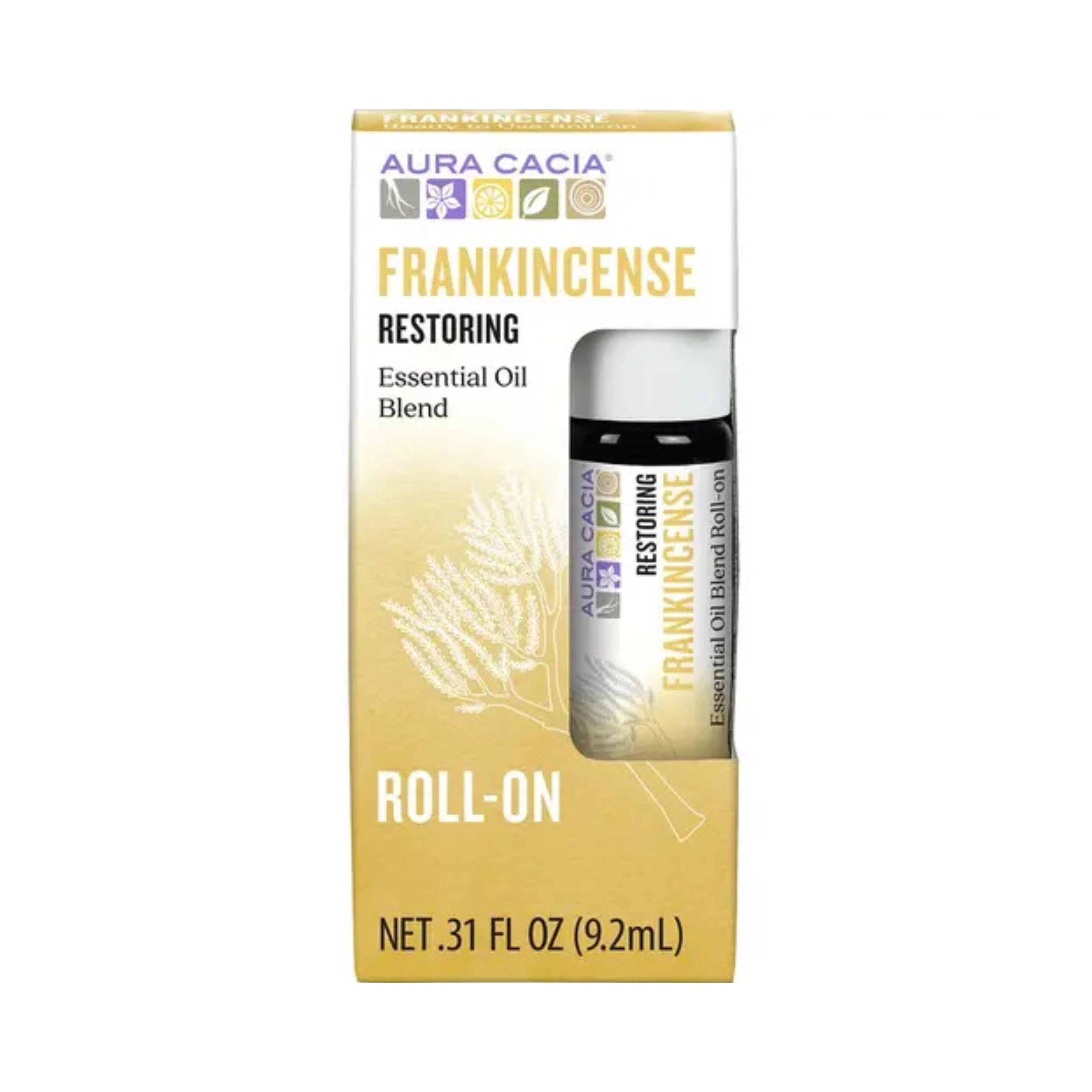 Aura Cacia, Frankincense Roll-On 0.31 Fl. Oz.
