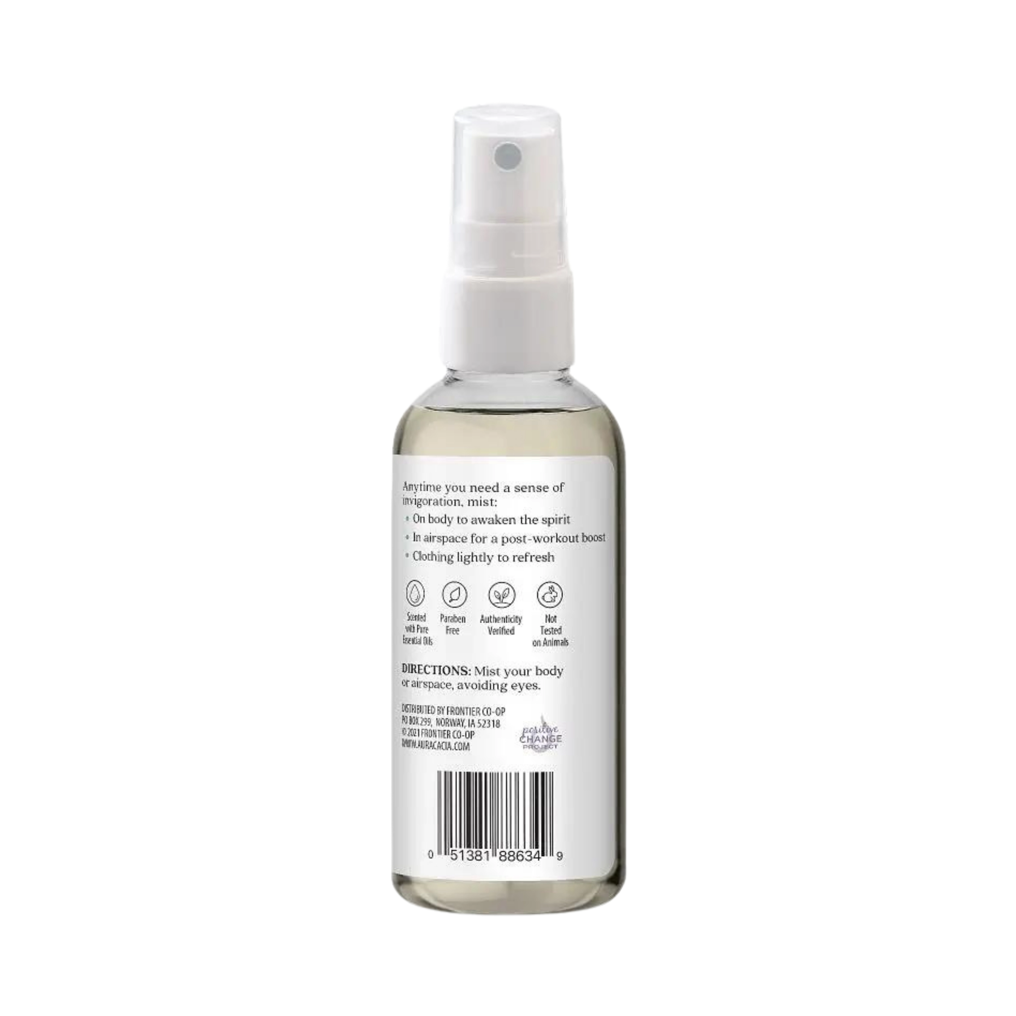 Aura Cacia, Ginger & Mint Aromatherapy Mist, 4 Oz