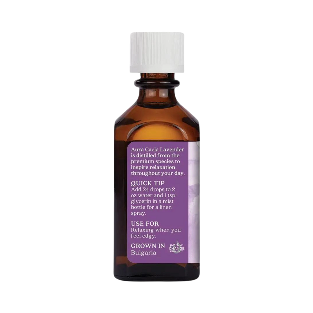 Aura Cacia, Lavender Essential Oil, 2 Oz